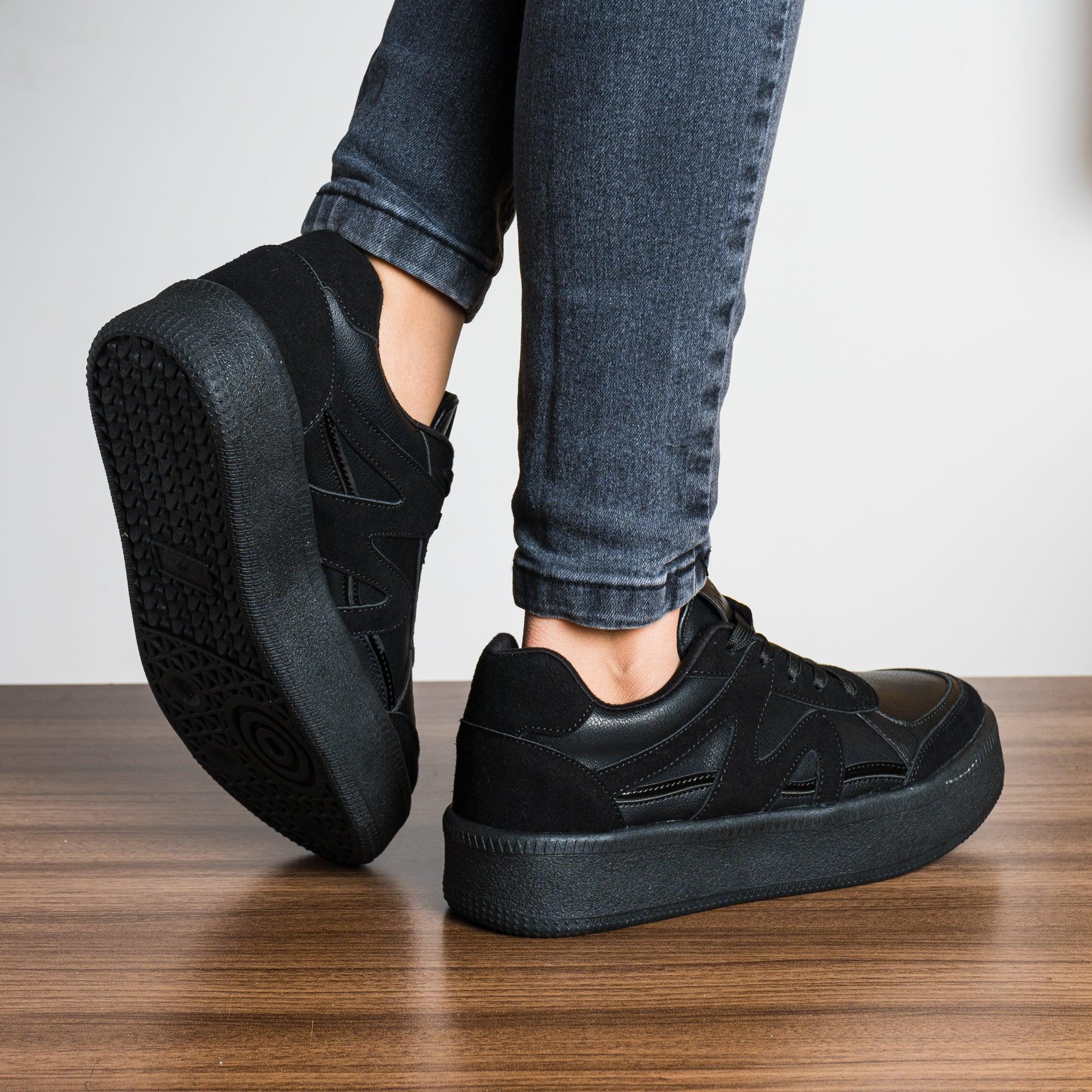 ZAPATILLAS URBANAS MUJER DINASTY NEGRO - 3