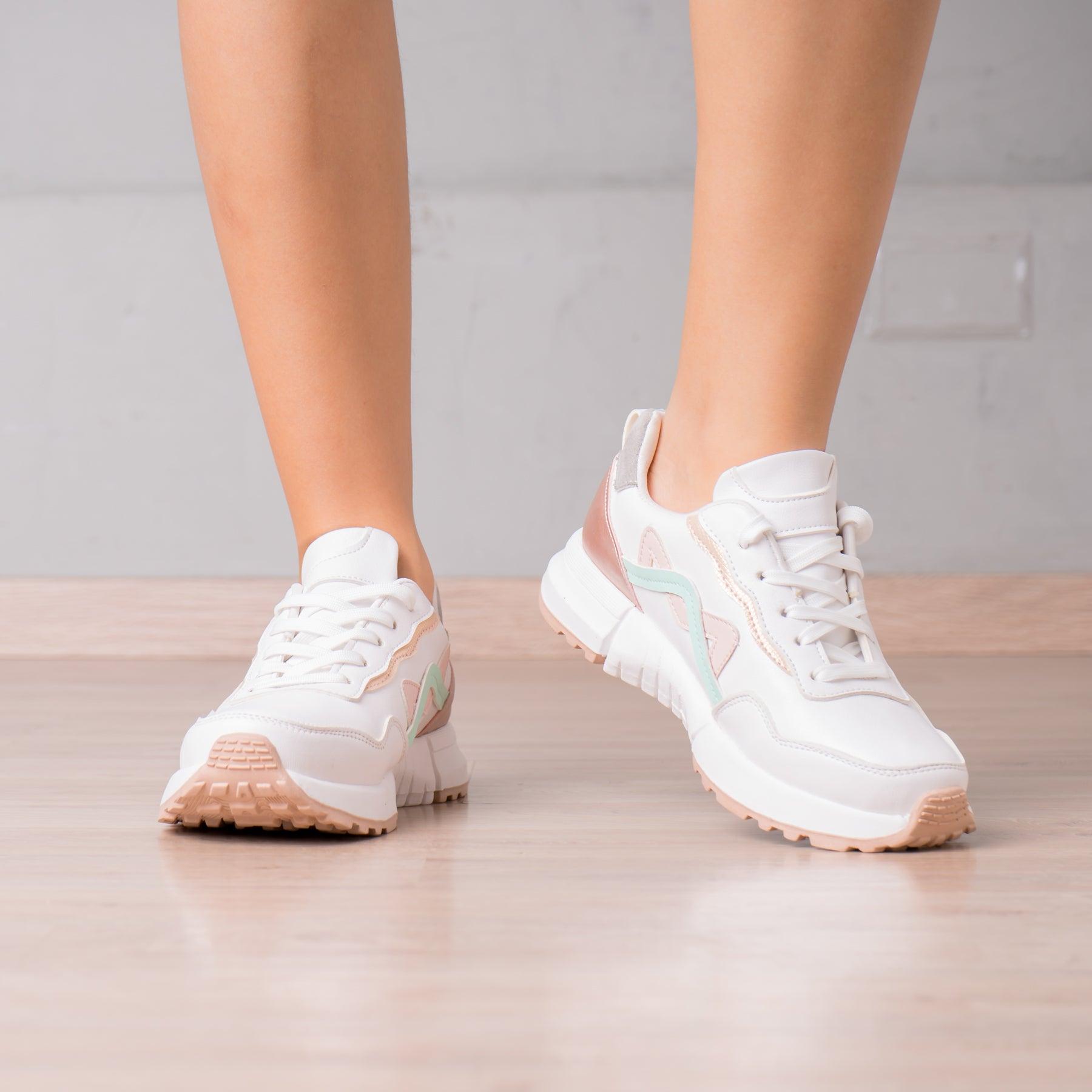 ZAPATILLAS URBANAS MUJER MANU 2.0 ROSADO - 2