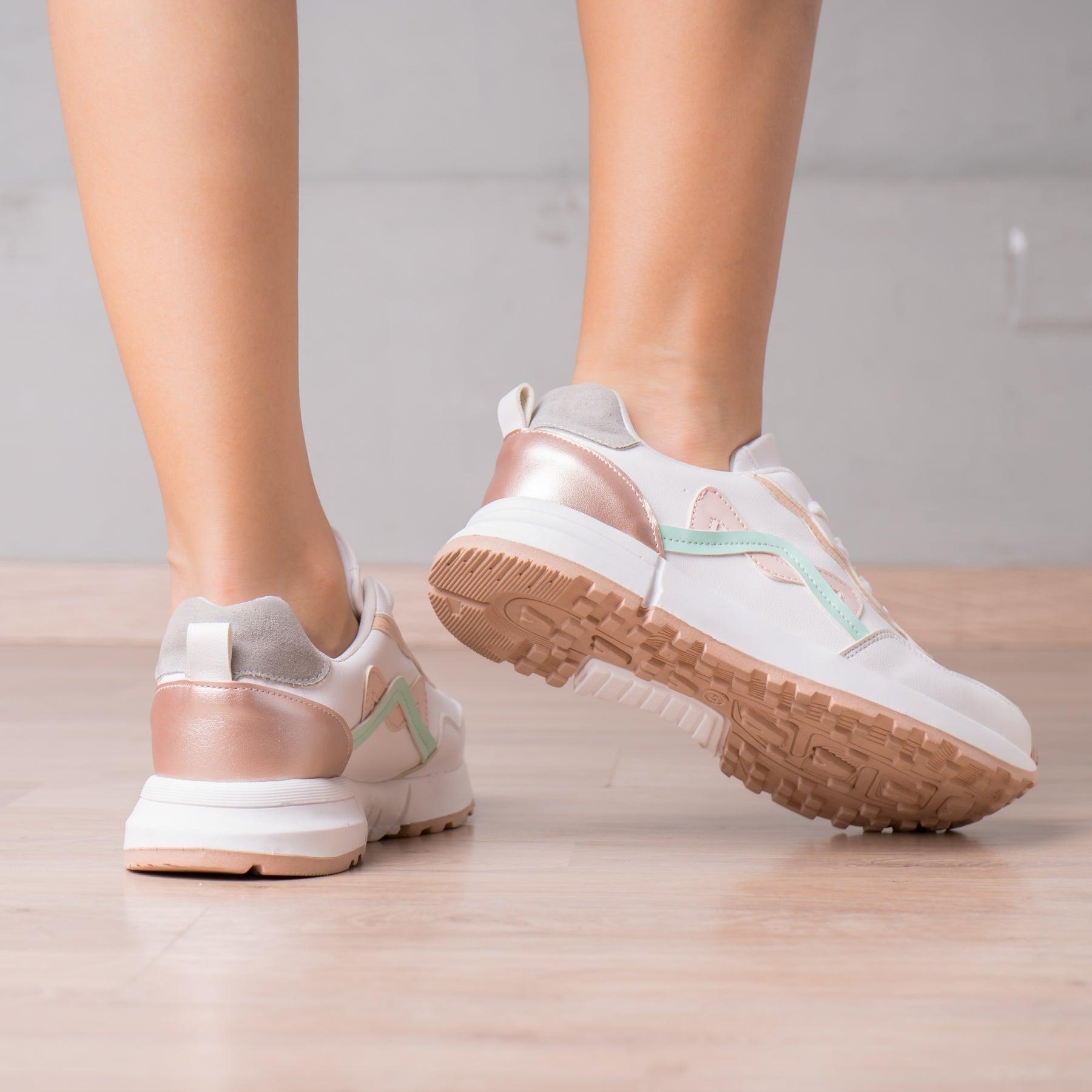 ZAPATILLAS URBANAS MUJER MANU 2.0 ROSADO - 3