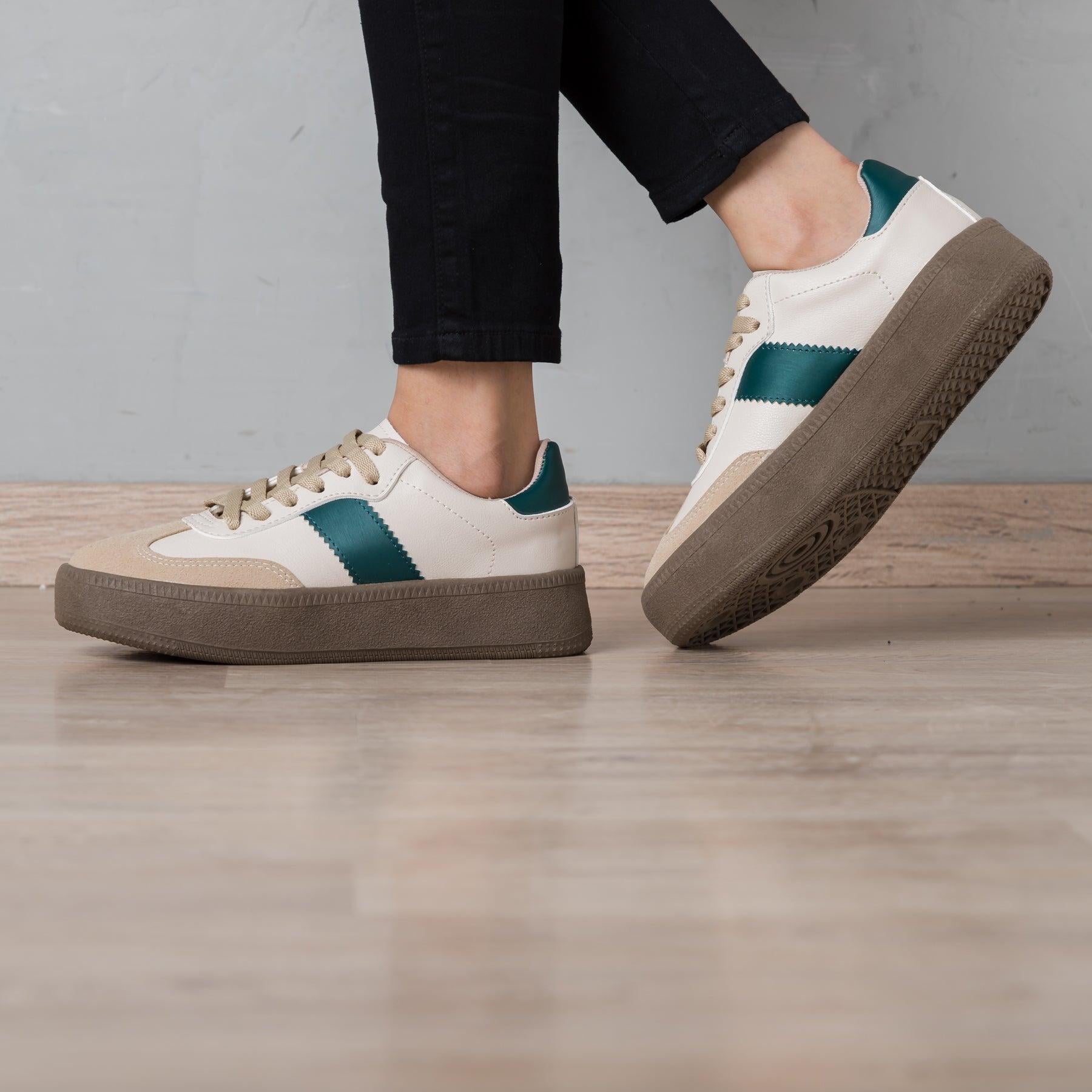 ZAPATILLAS URBANAS MUJER SAMIRA VERDE - 1