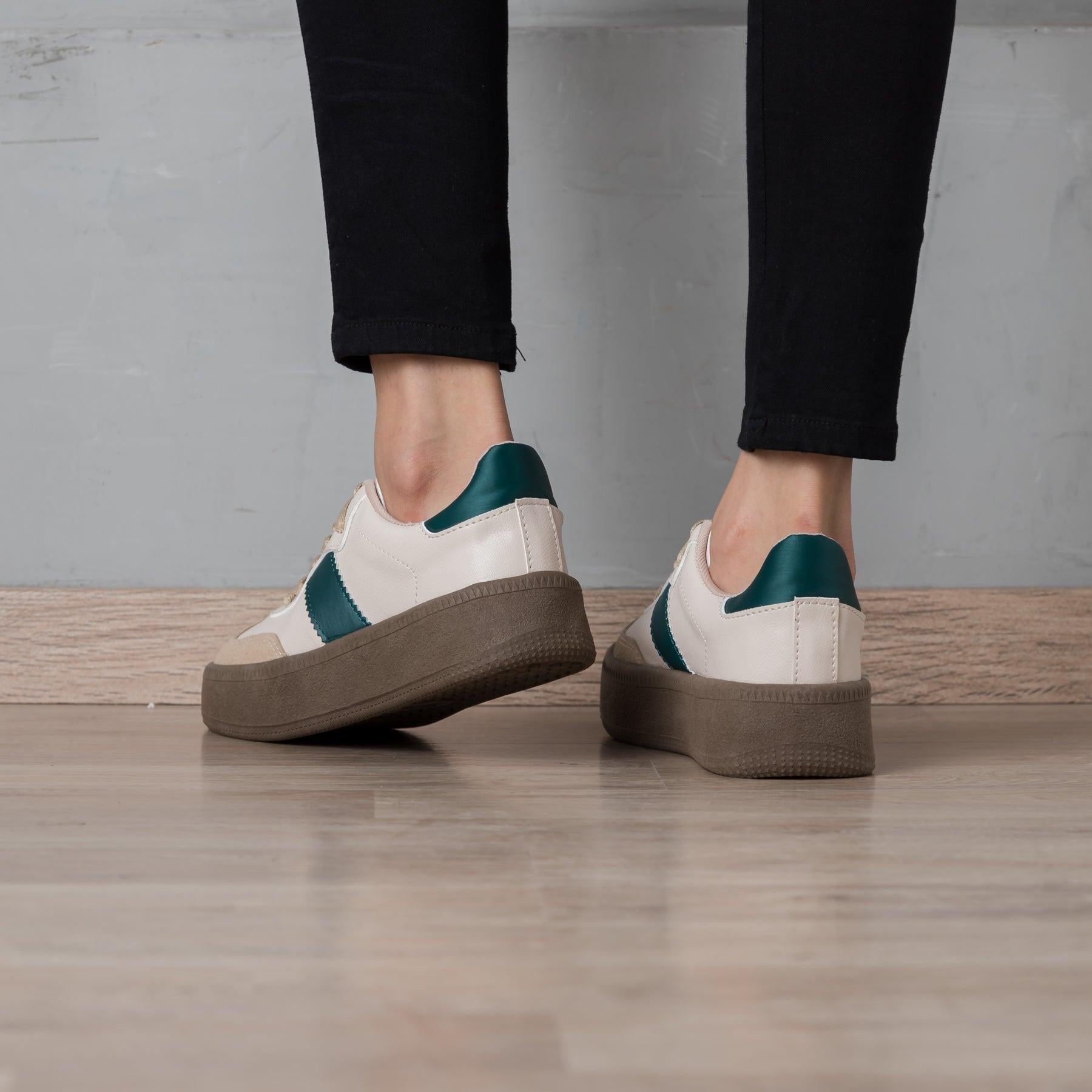 ZAPATILLAS URBANAS MUJER SAMIRA VERDE - 3