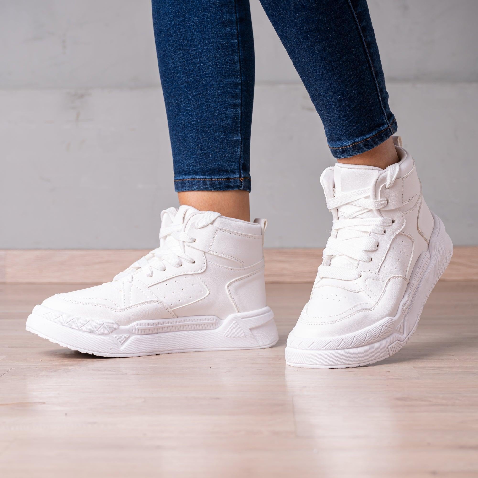 ZAPATILLAS URBANAS MUJER YIJUN BLANCO - 1