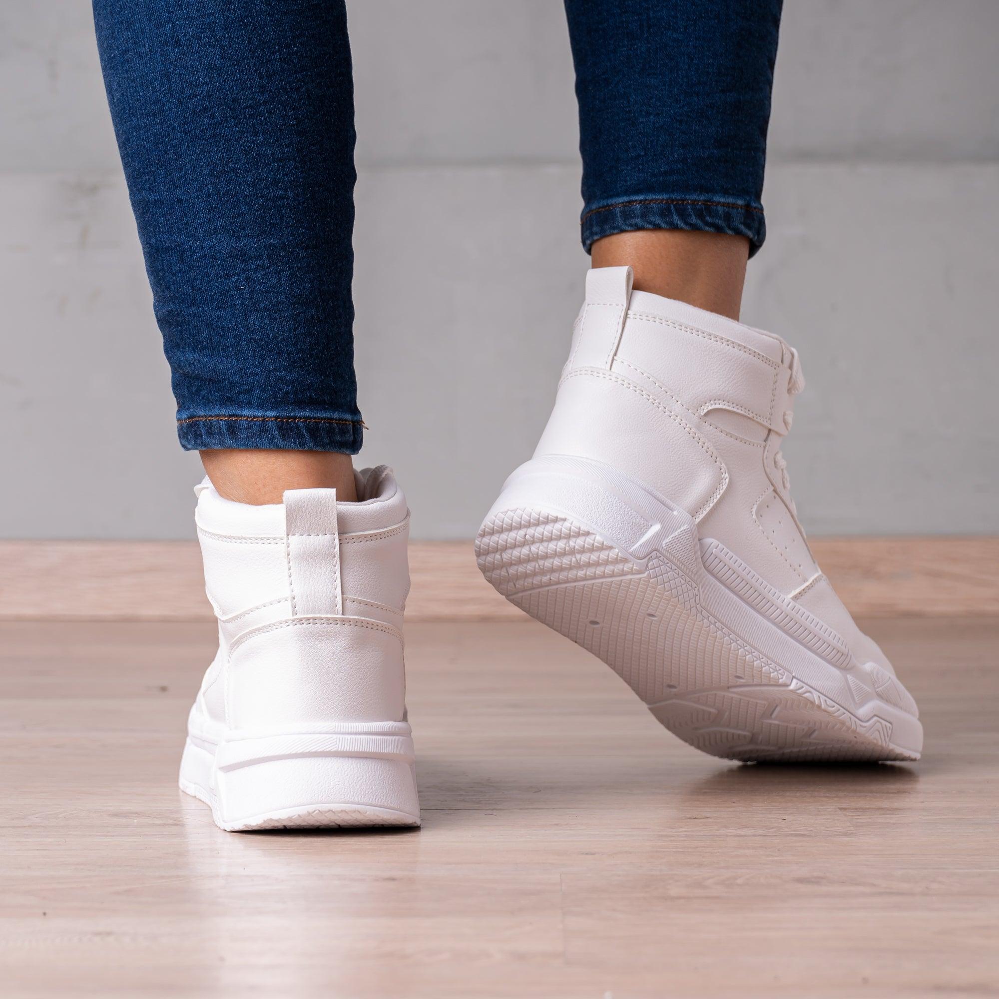 ZAPATILLAS URBANAS MUJER YIJUN BLANCO - 3
