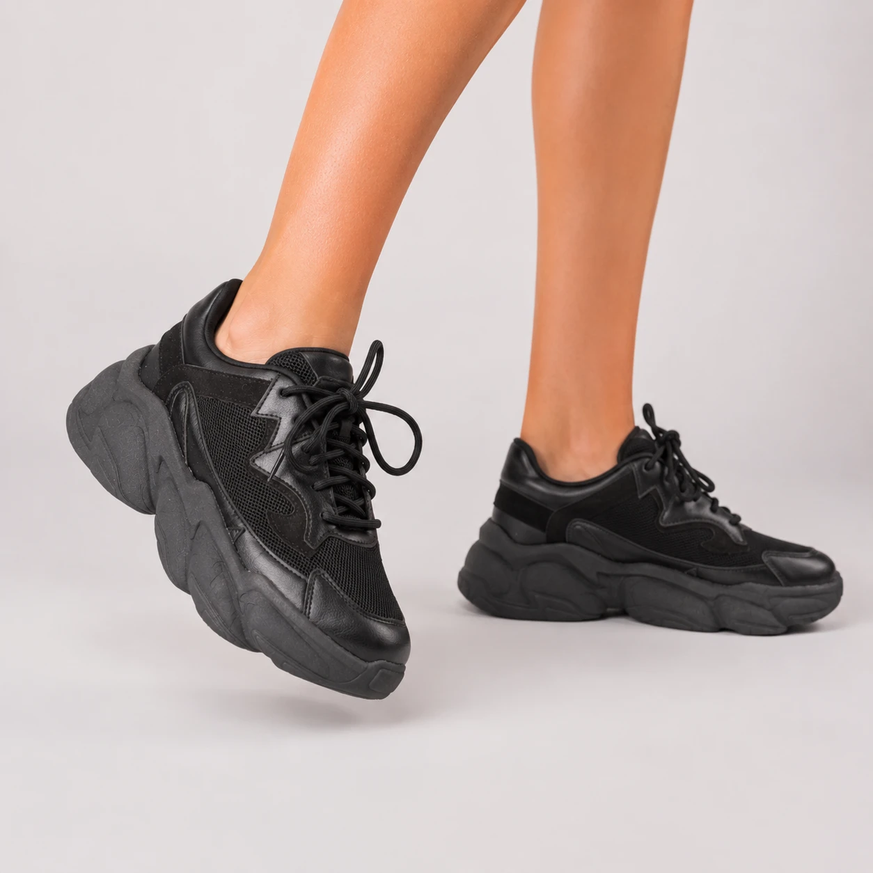 ZAPATILLAS URBANAS MUJER TARRAGONA NEGRO - 6