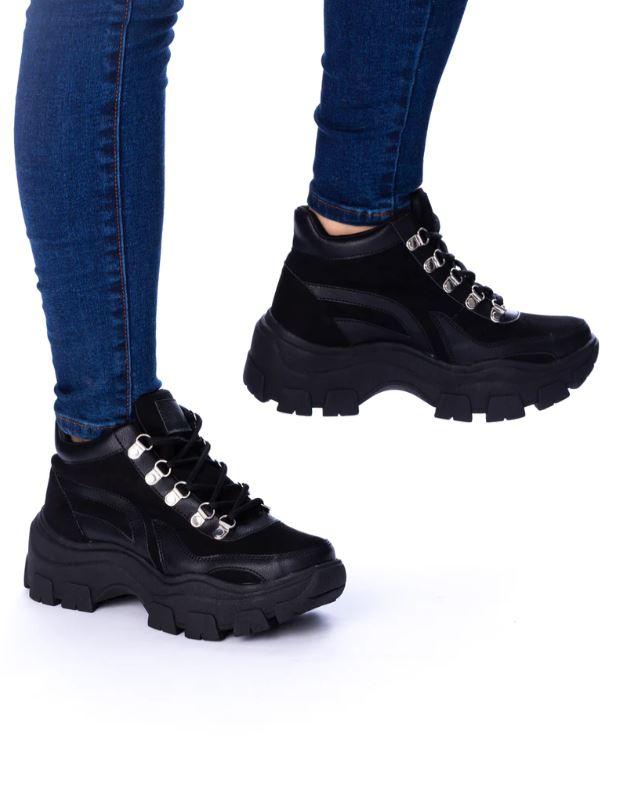 ZAPATILLAS URBANAS MUJER CAIRNS NEGRO - 2
