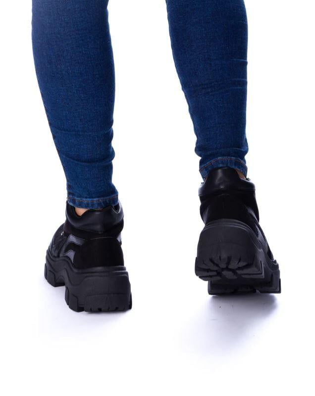 ZAPATILLAS URBANAS MUJER CAIRNS NEGRO - 3