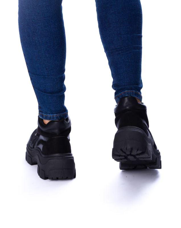 ZAPATILLAS URBANAS MUJER CAIRNS NEGRO - 3