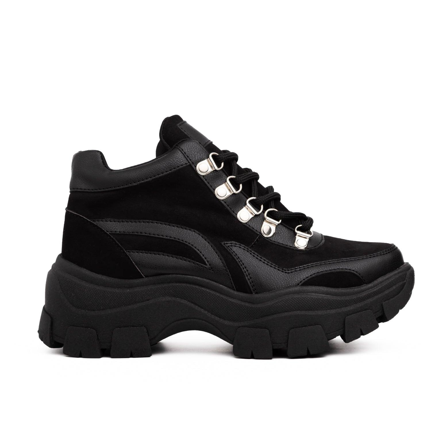 ZAPATILLAS URBANAS MUJER CAIRNS NEGRO - 4