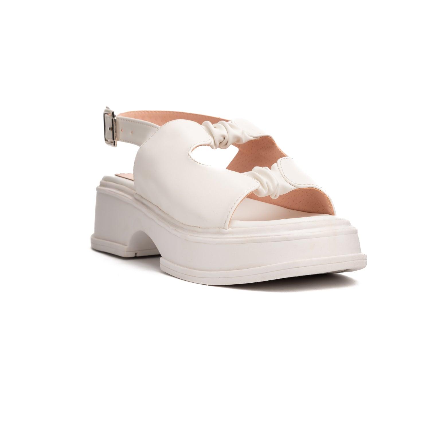 SANDALIAS CASUALES MUJER BRAKZON BLANCO - 5