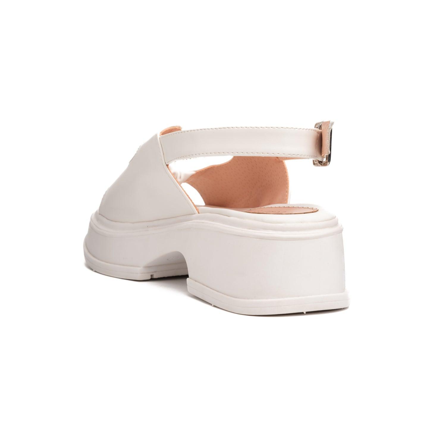 SANDALIAS CASUALES MUJER BRAKZON BLANCO - 6