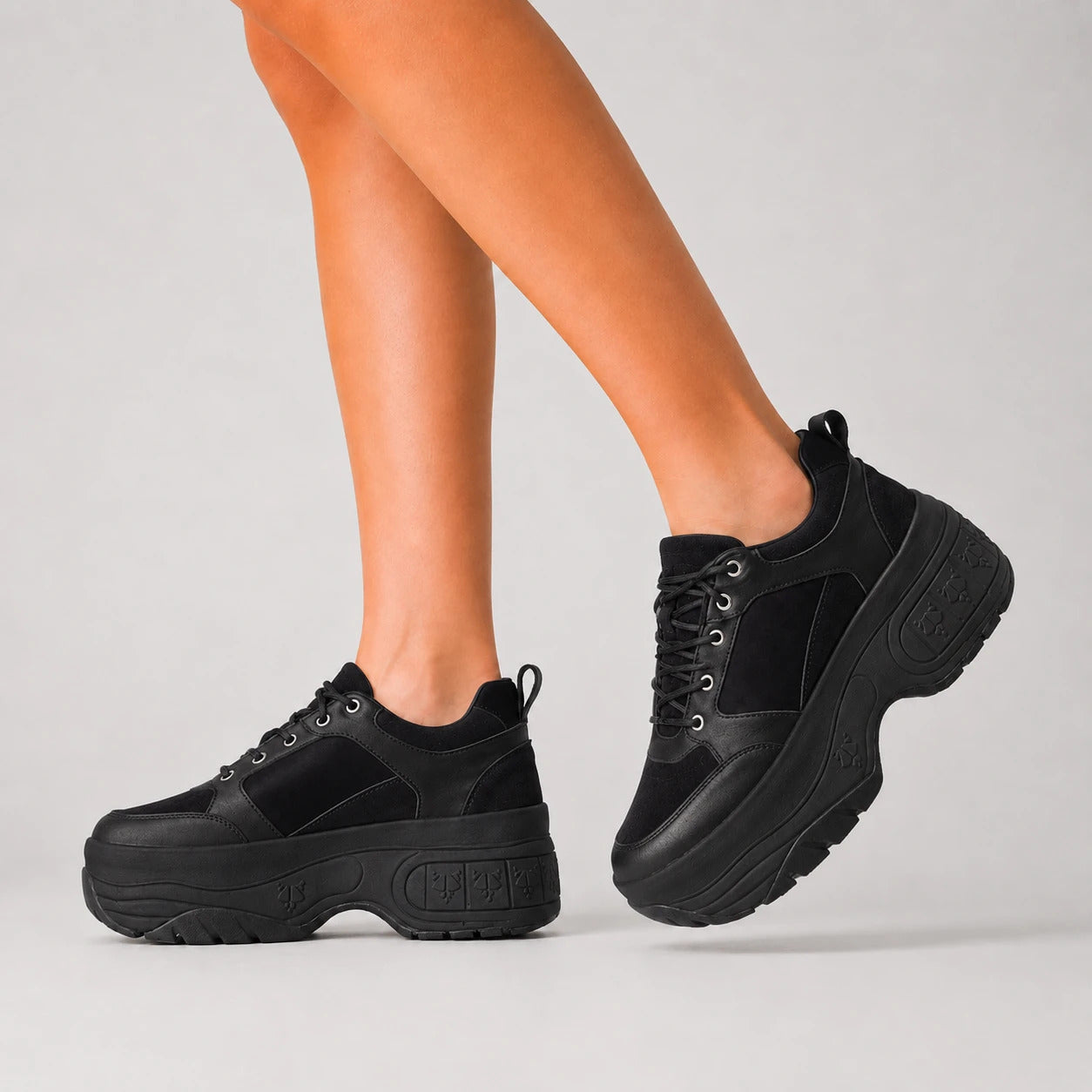 ZAPATILLAS URBANAS MUJER WOLF NEGRO - 6