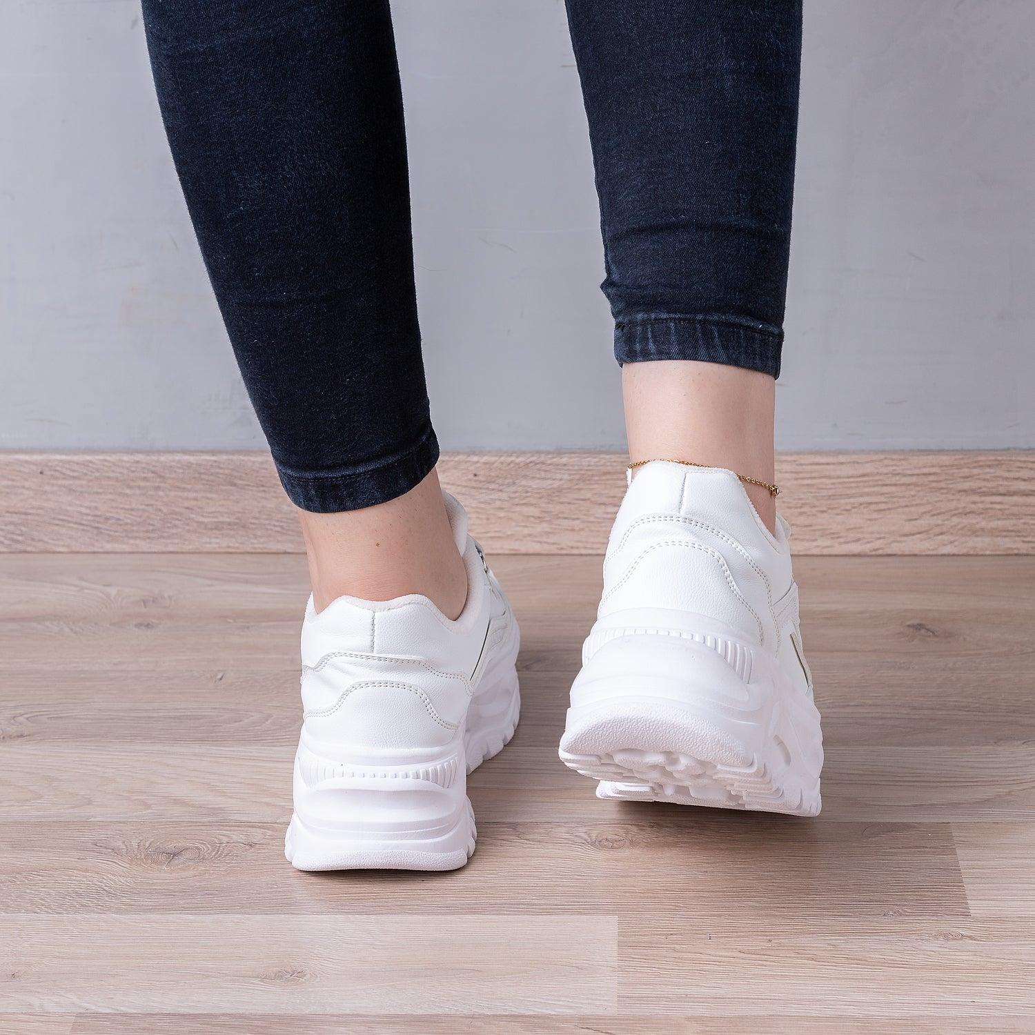 ZAPATILLAS URBANAS MUJER MELO BLANCO SERPIENTE - 3