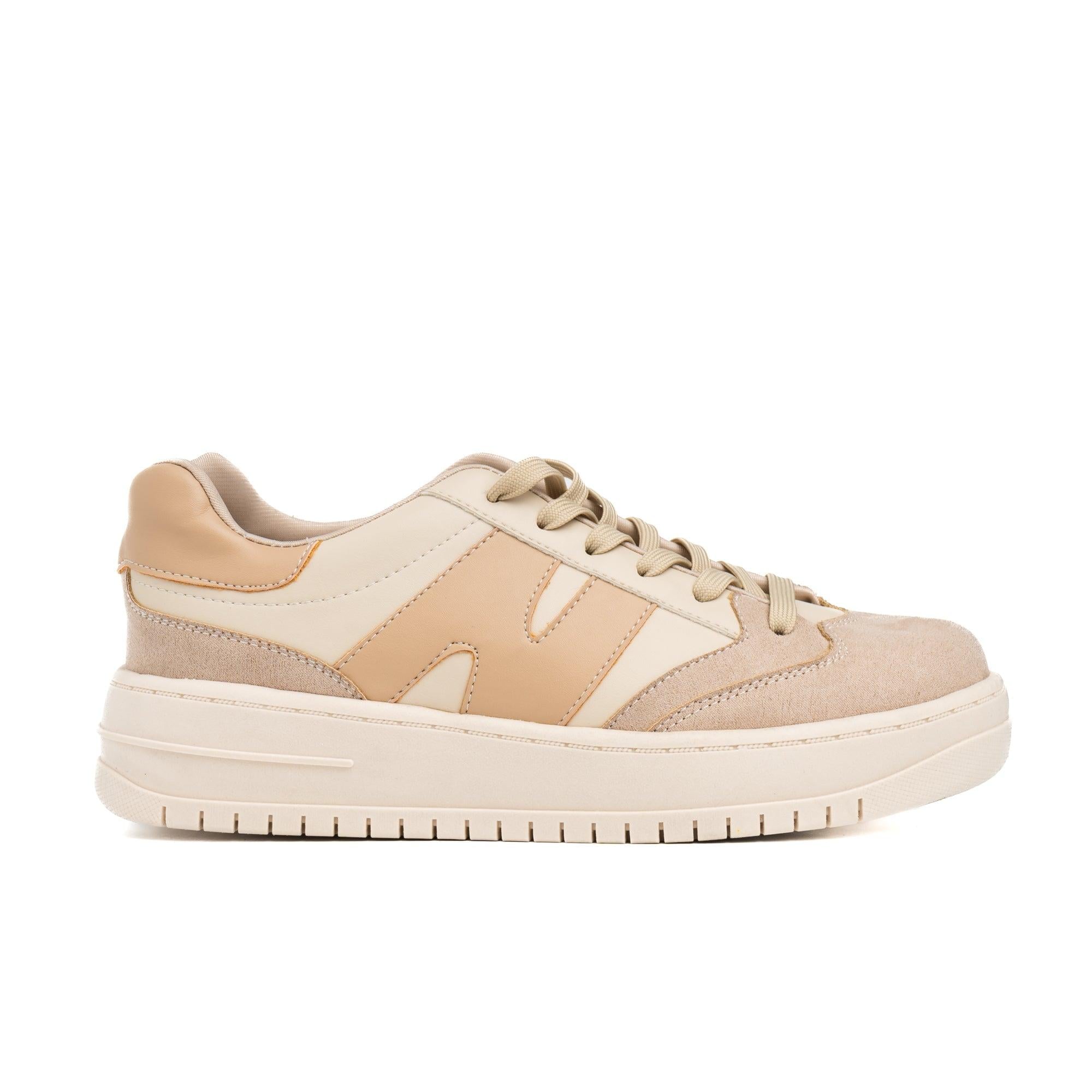 ZAPATILLAS URBANAS MUJER NIMBUR BEIGE - 4