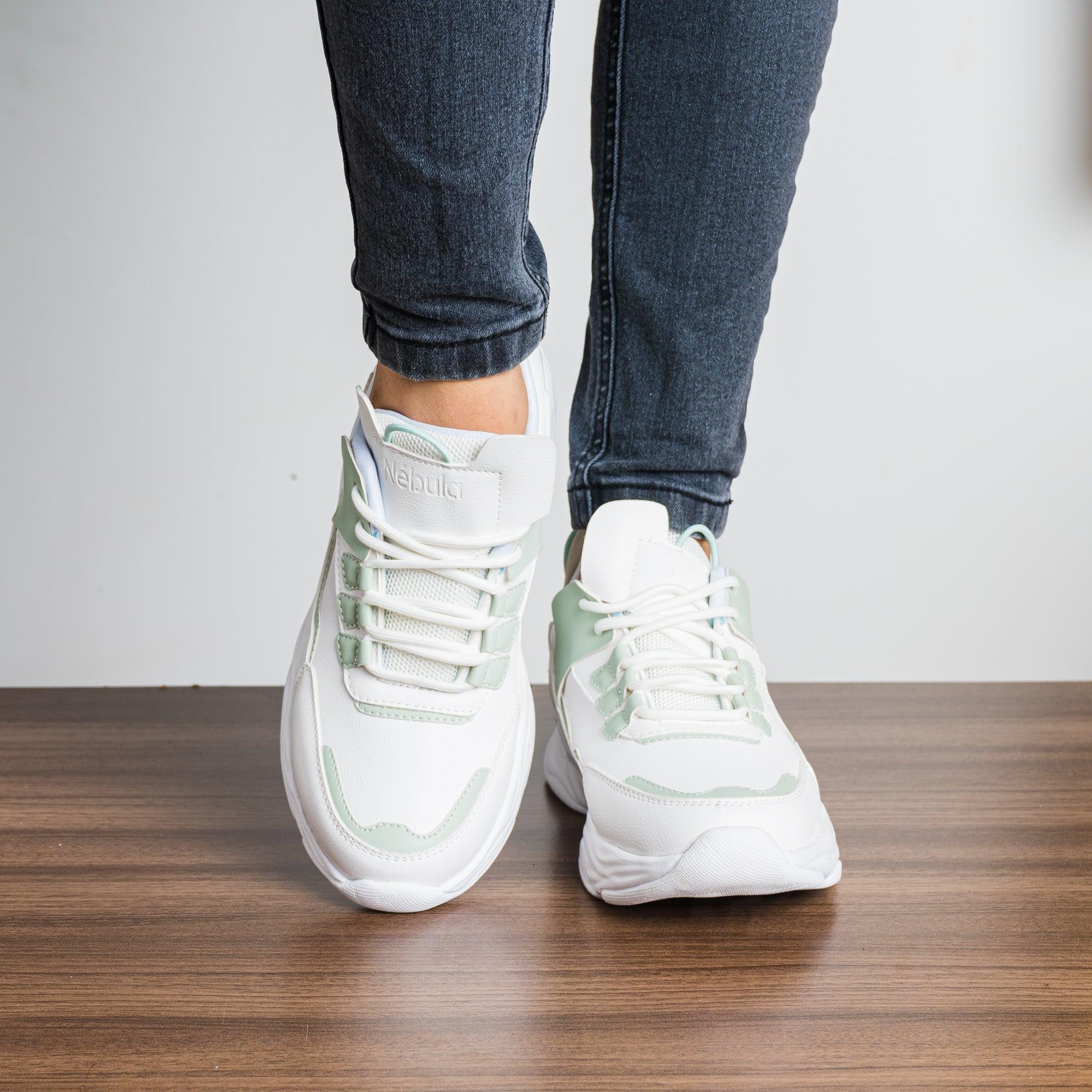ZAPATILLAS URBANAS MUJER LESLY VERDE - 2