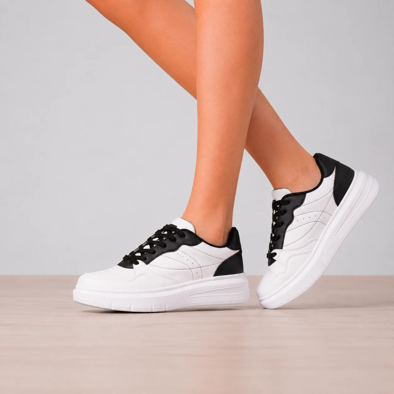 ZAPATILLAS URBANAS MUJER TEHERAN NEGRO - 6