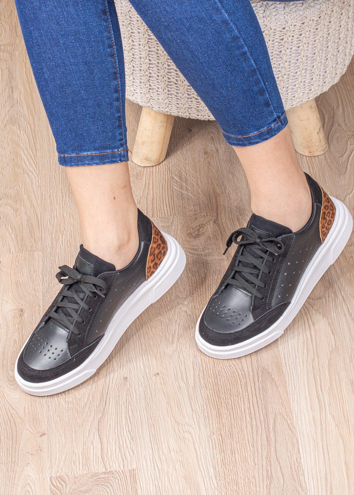 ZAPATILLAS URBANAS MUJER CARTAGENA NEGRO - 1