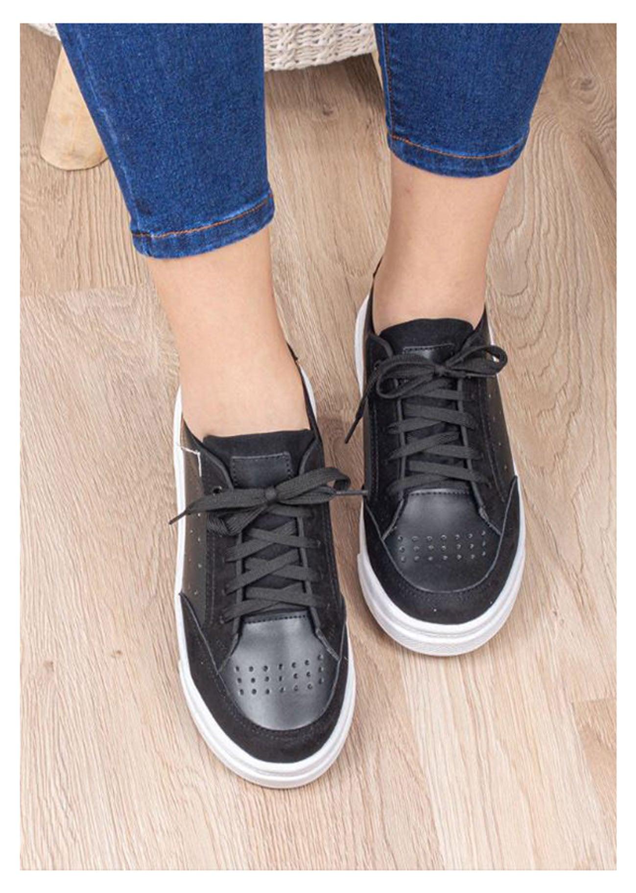 ZAPATILLAS URBANAS MUJER CARTAGENA NEGRO - 2