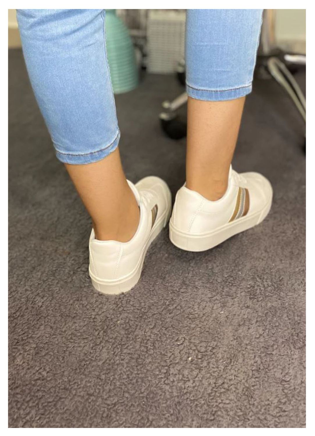 ZAPATILLAS URBANAS MUJER VENECIA PLOMO - 7