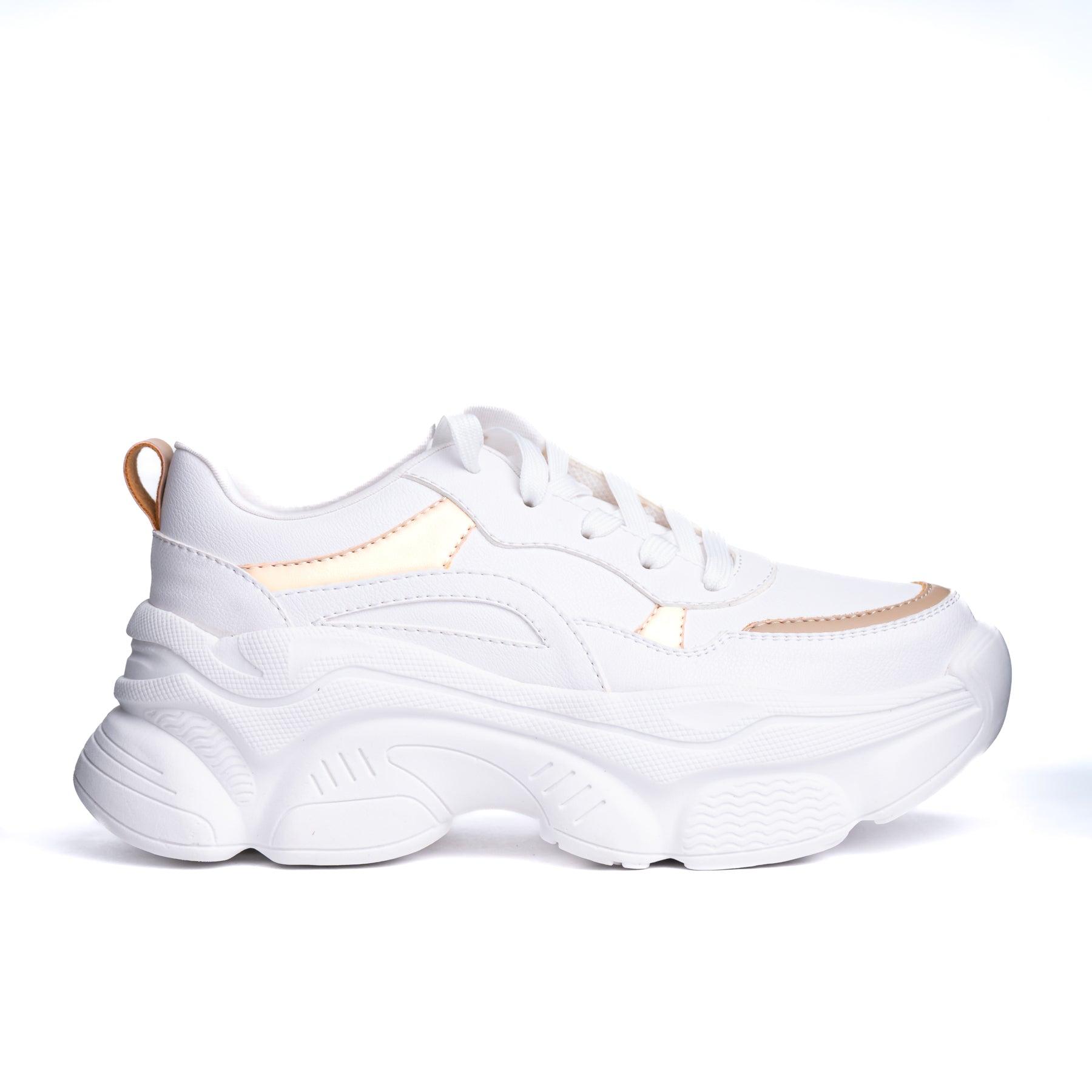 ZAPATILLAS URBANAS MUJER YOZENA BEIGE - 4
