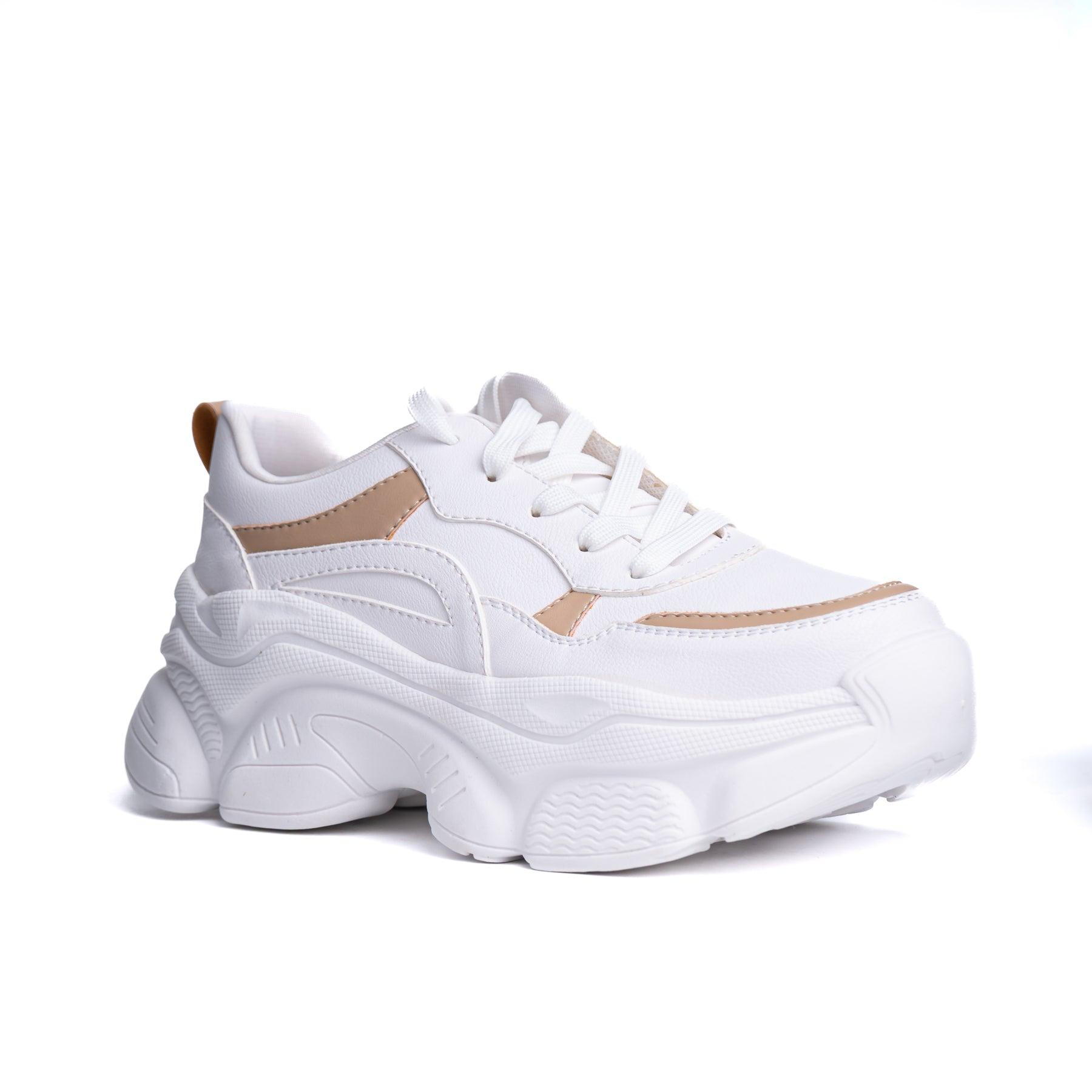 ZAPATILLAS URBANAS MUJER YOZENA BEIGE - 5