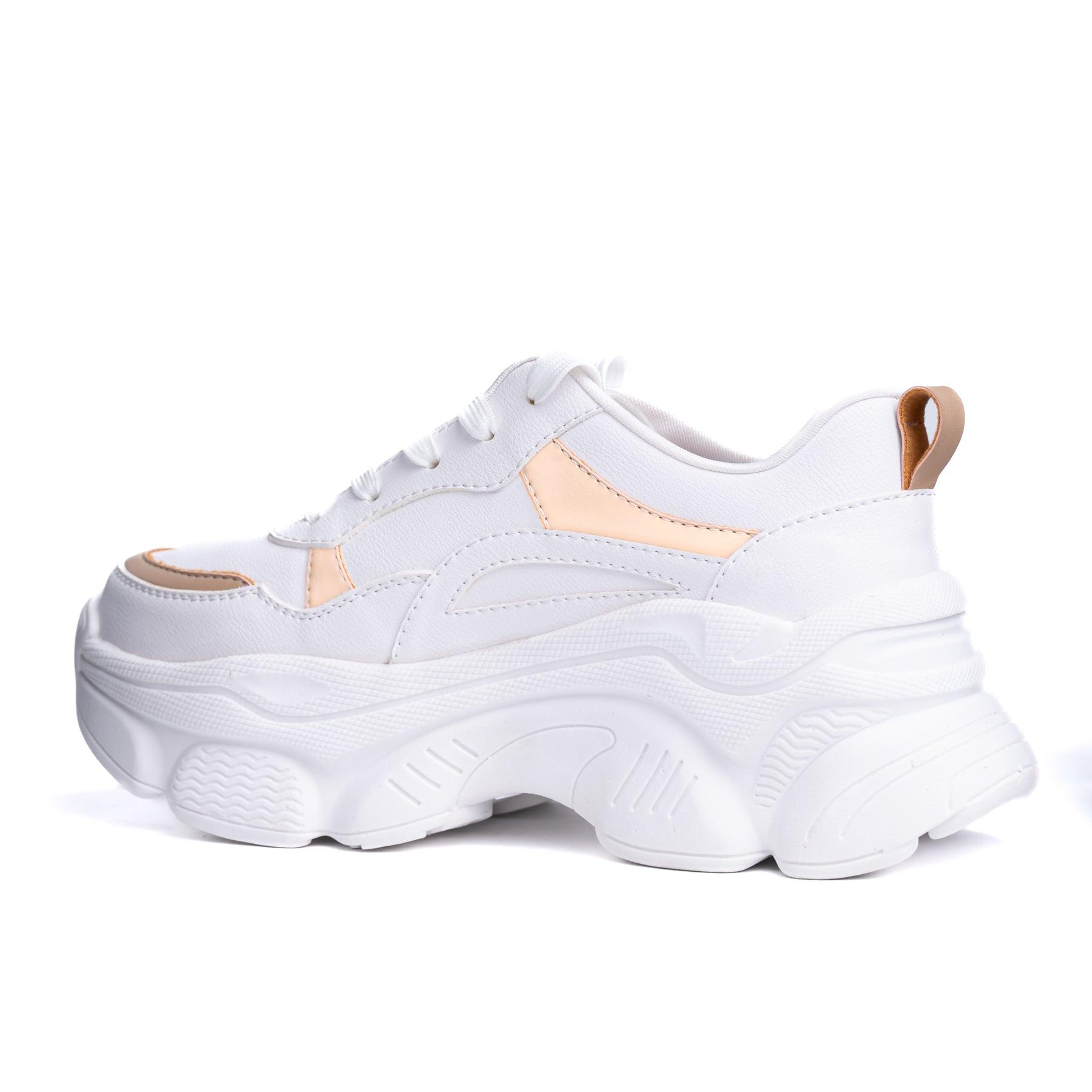 ZAPATILLAS URBANAS MUJER YOZENA BEIGE - 6