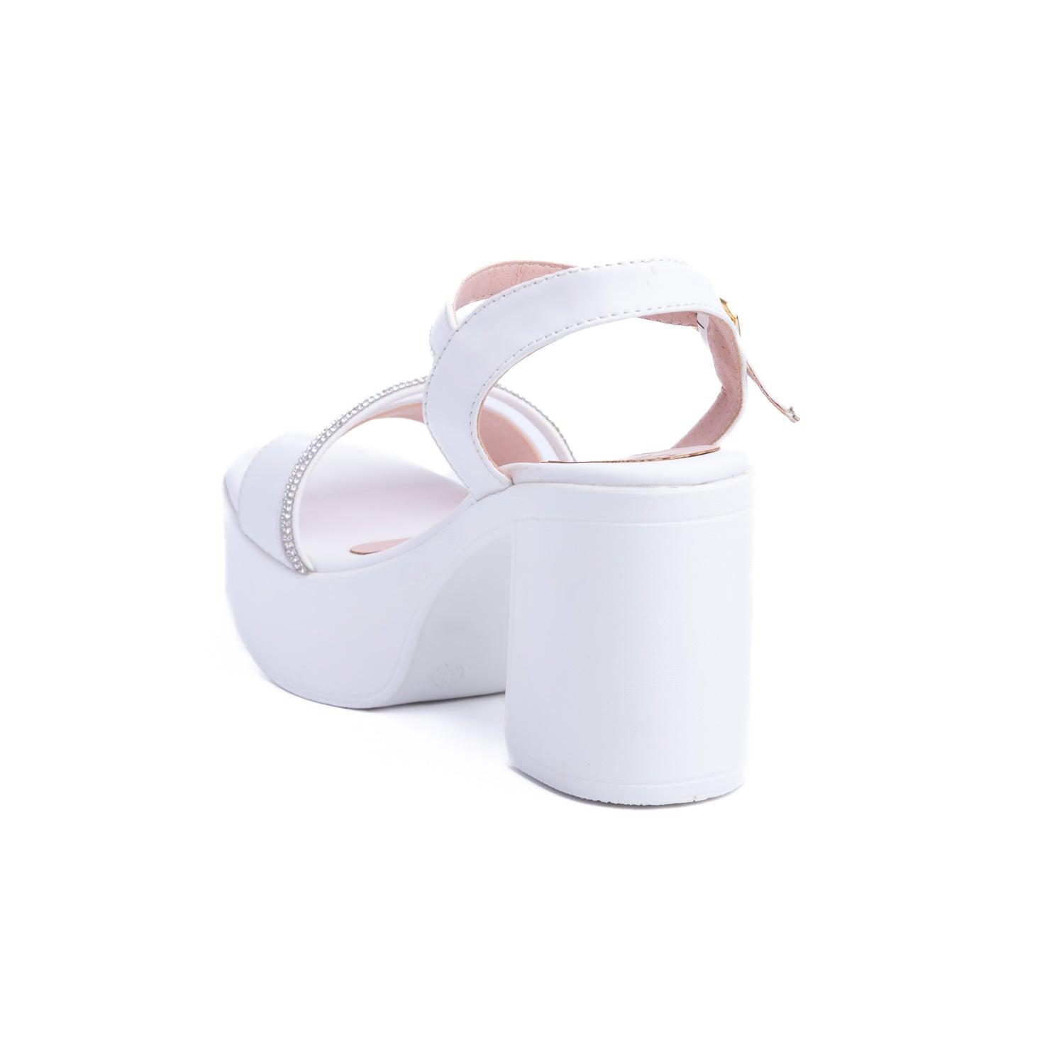 SANDALIAS DE VESTIR MUJER DEMAR BLANCO - 6