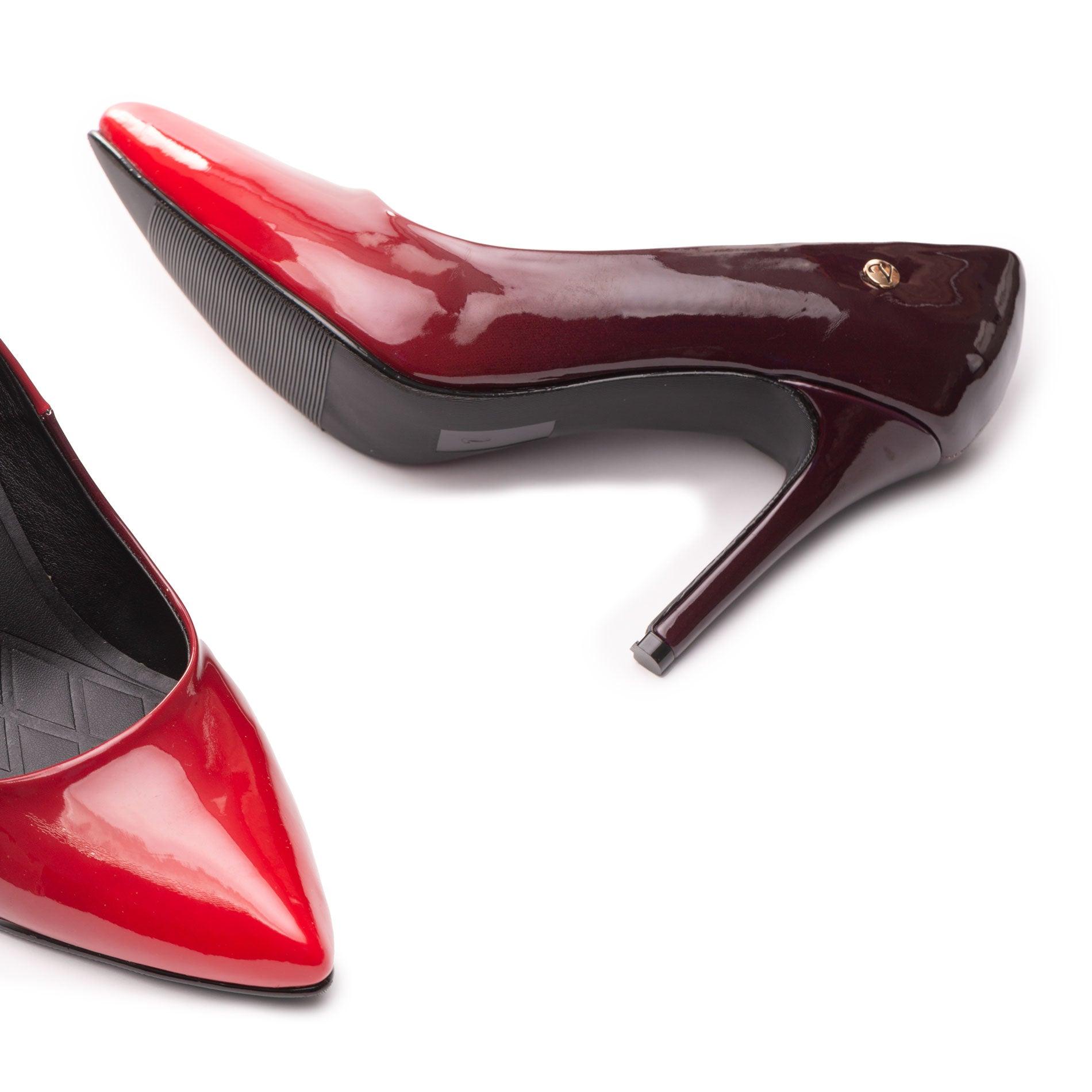 STILETTOS MUJER FLORINA ROJO CHAROL - 5