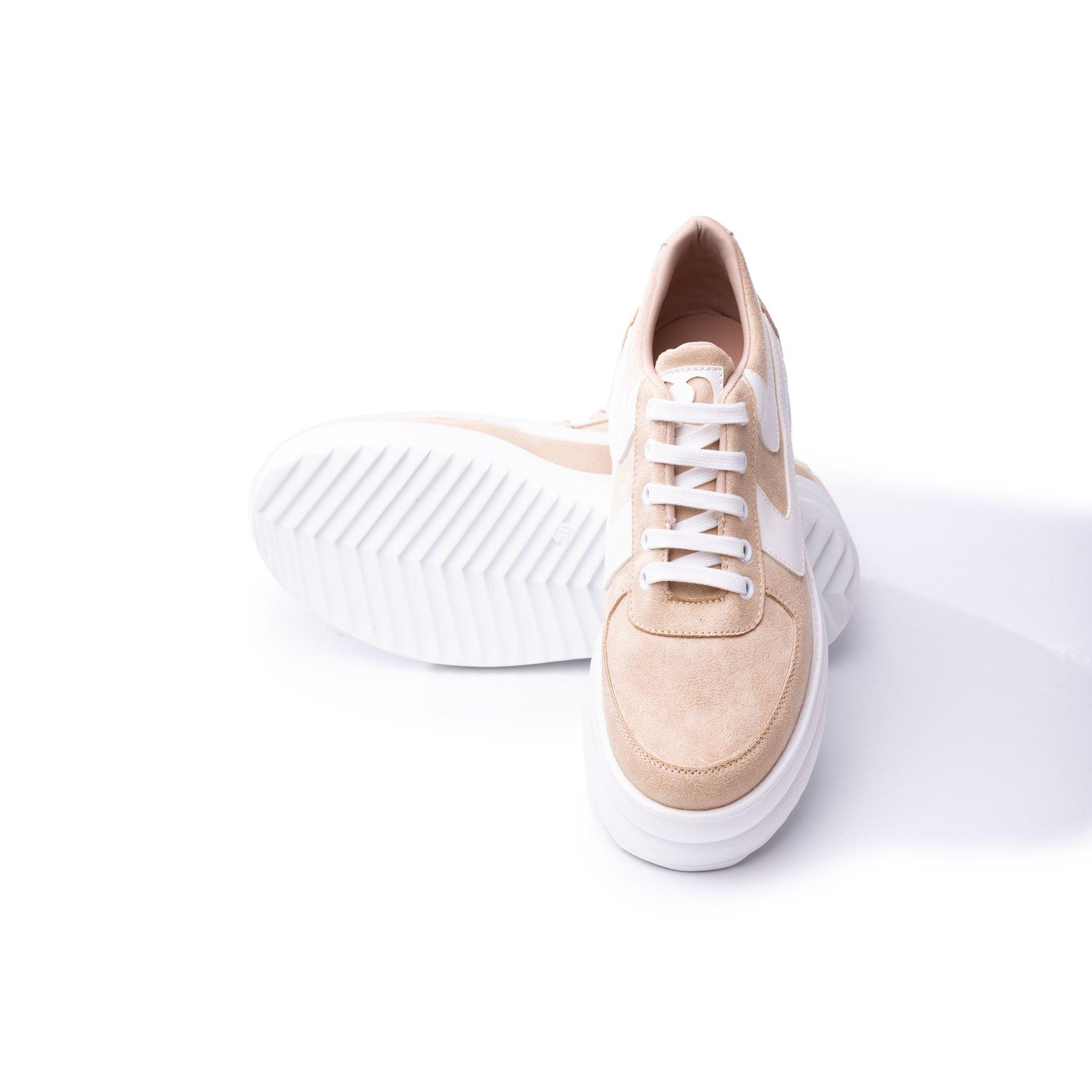 ZAPATILLAS URBANAS MUJER SANTANDER BEIGE - 6