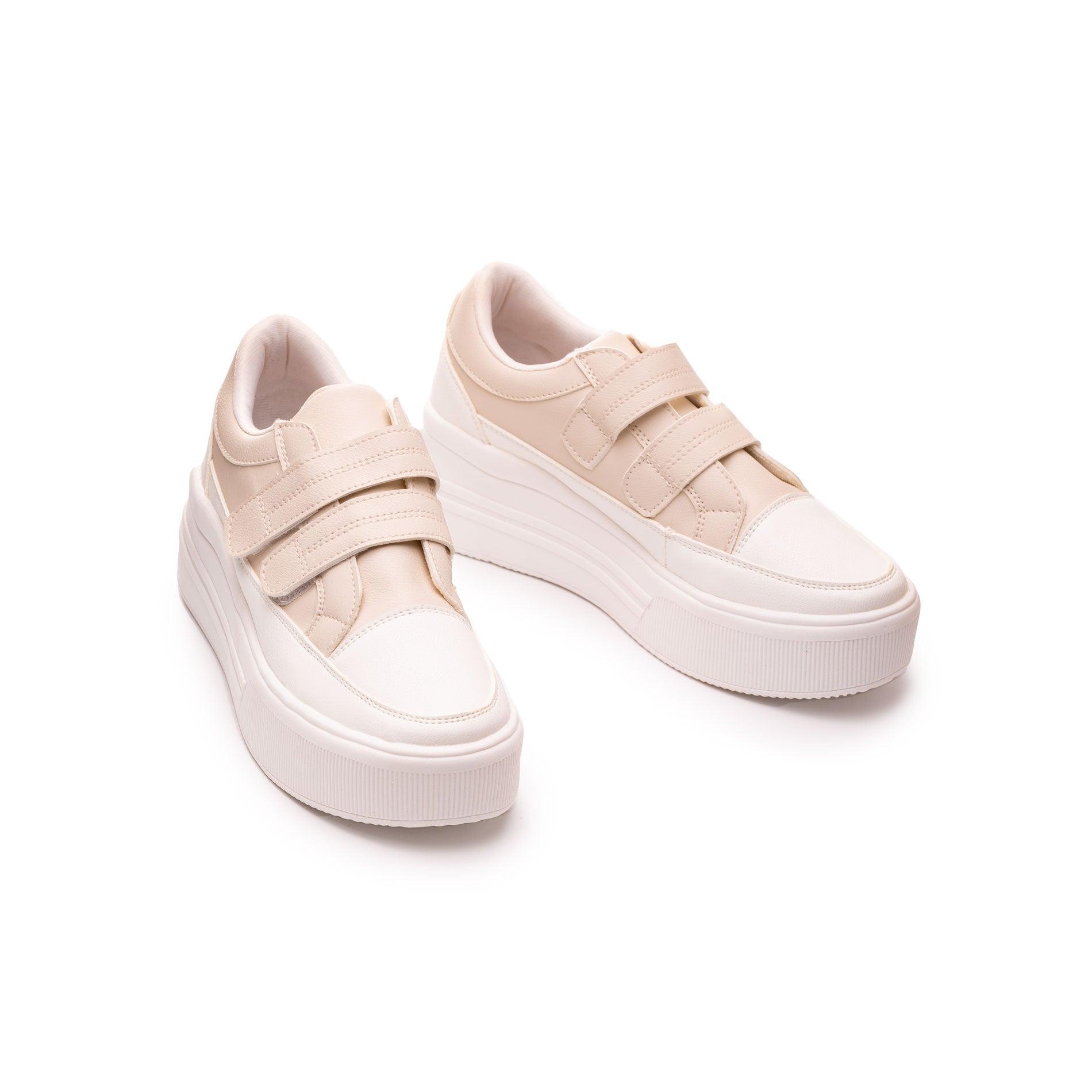 ZAPATILLAS URBANAS MUJER IBIS BEIGE - 5