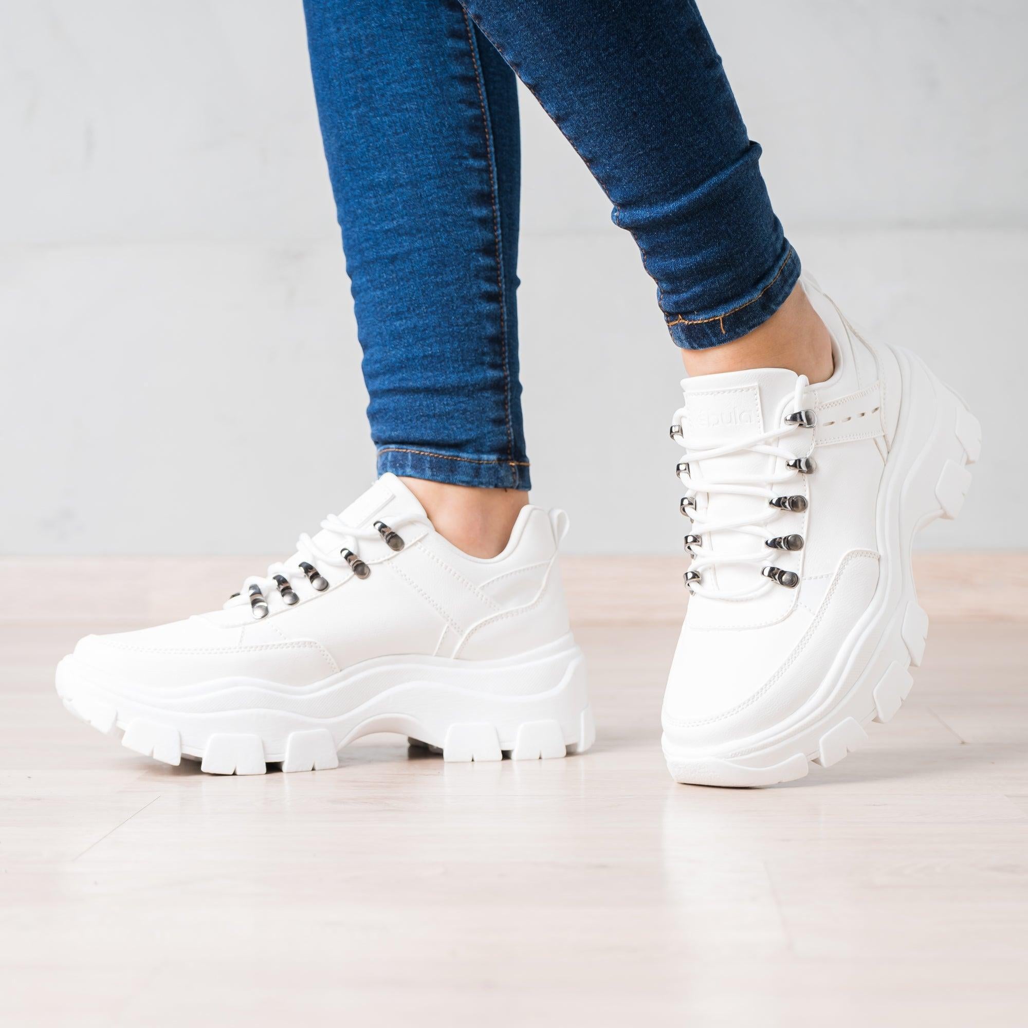 ZAPATILLAS URBANAS MUJER STURGATT BLANCO - 1