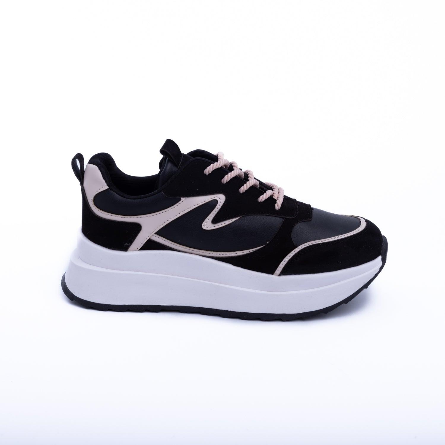ZAPATILLAS URBANAS MUJER TAINY NEGRO - 4
