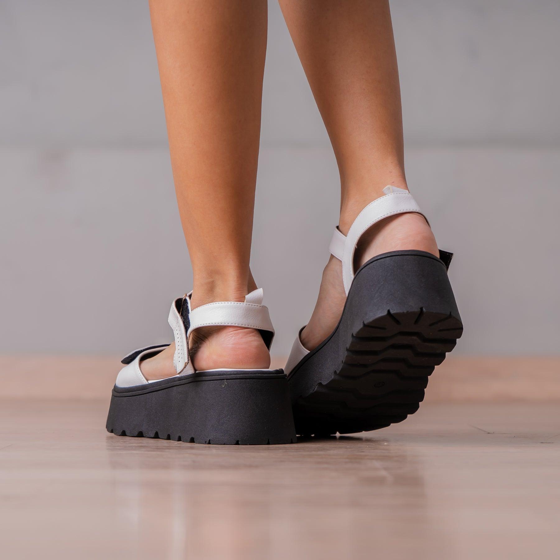 SANDALIA CASUAL MUJER REYNALDA BLANCO - 3
