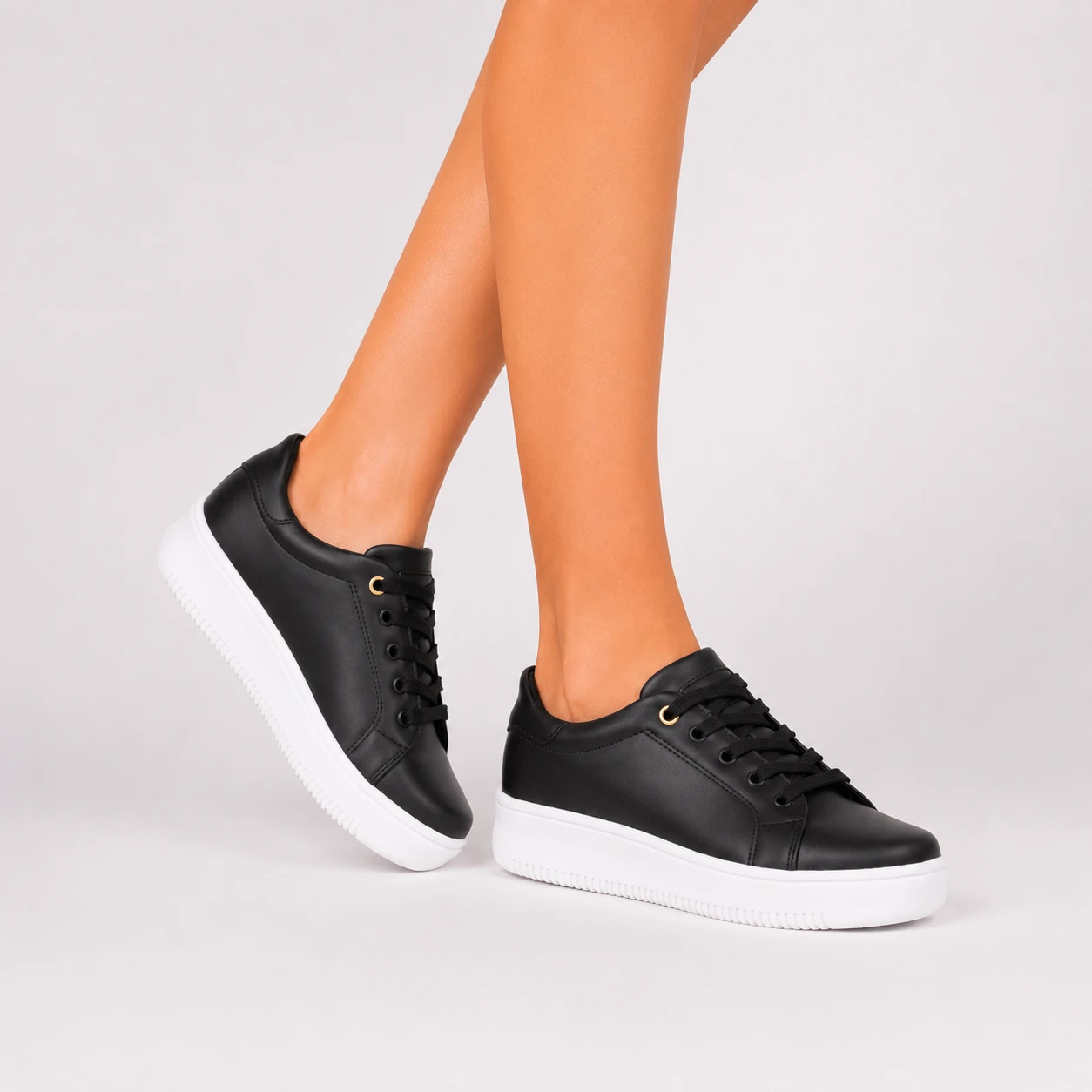 ZAPATILLAS URBANAS MUJER ORLANDO NEGRO - 5