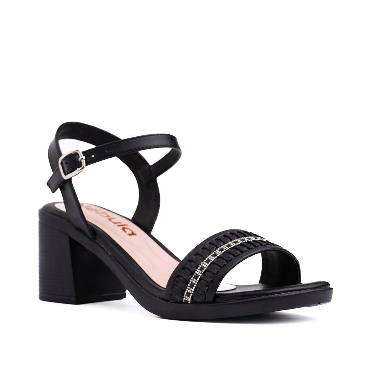 SANDALIAS DE VESTIR MUJER BILLIE NEGRO - 5