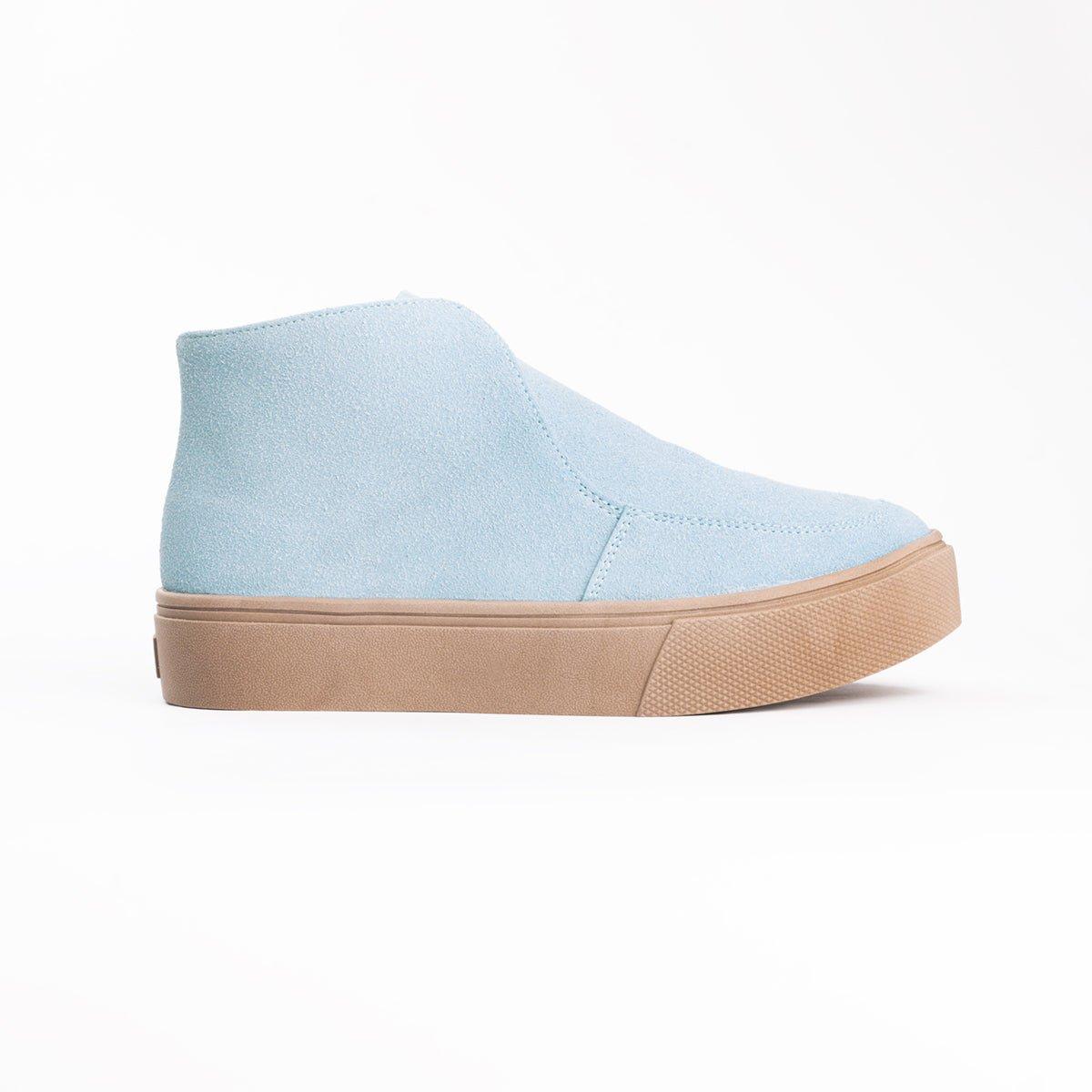 ZAPATILLAS URBANAS MUJER GHALI CELESTE - 4