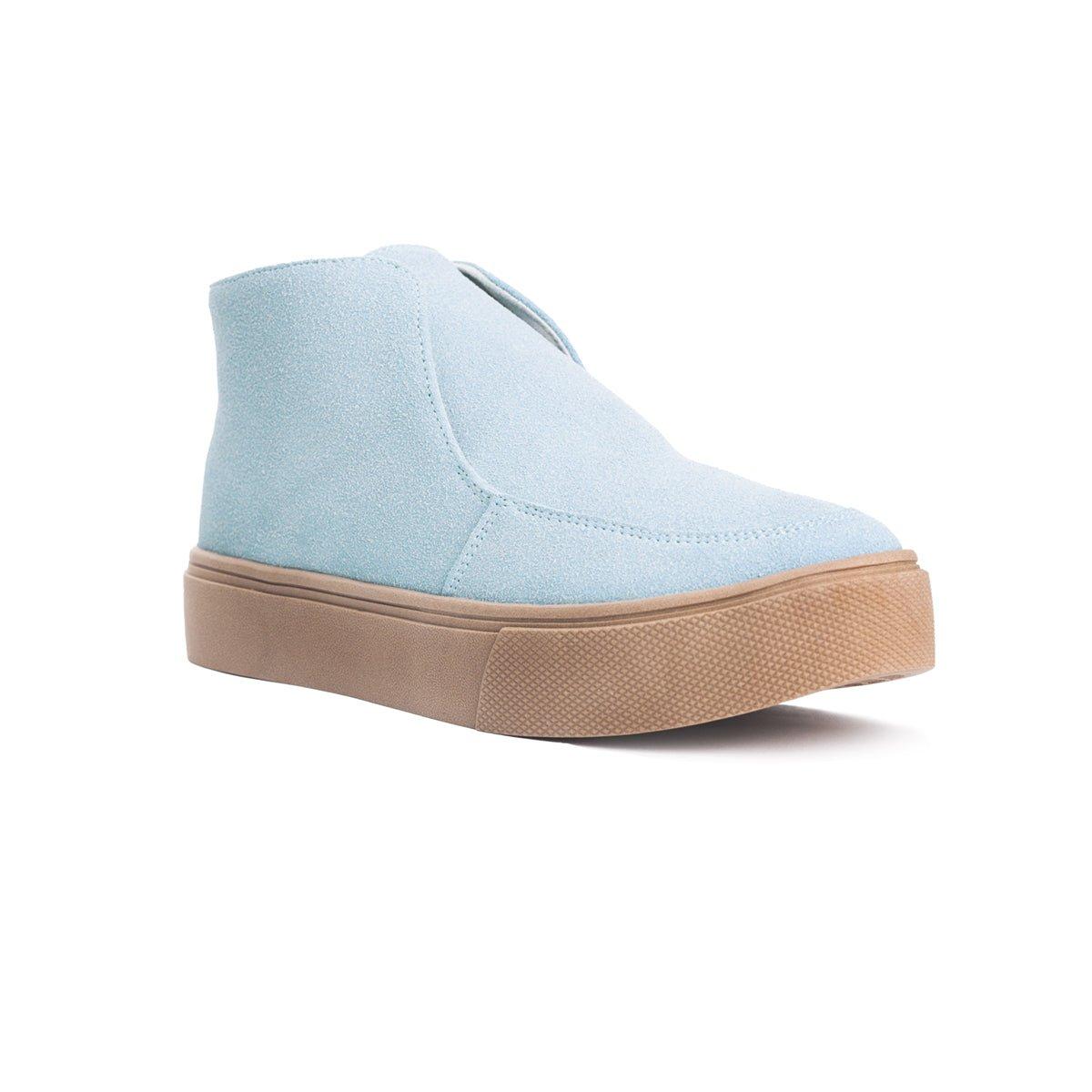 ZAPATILLAS URBANAS MUJER GHALI CELESTE - 5