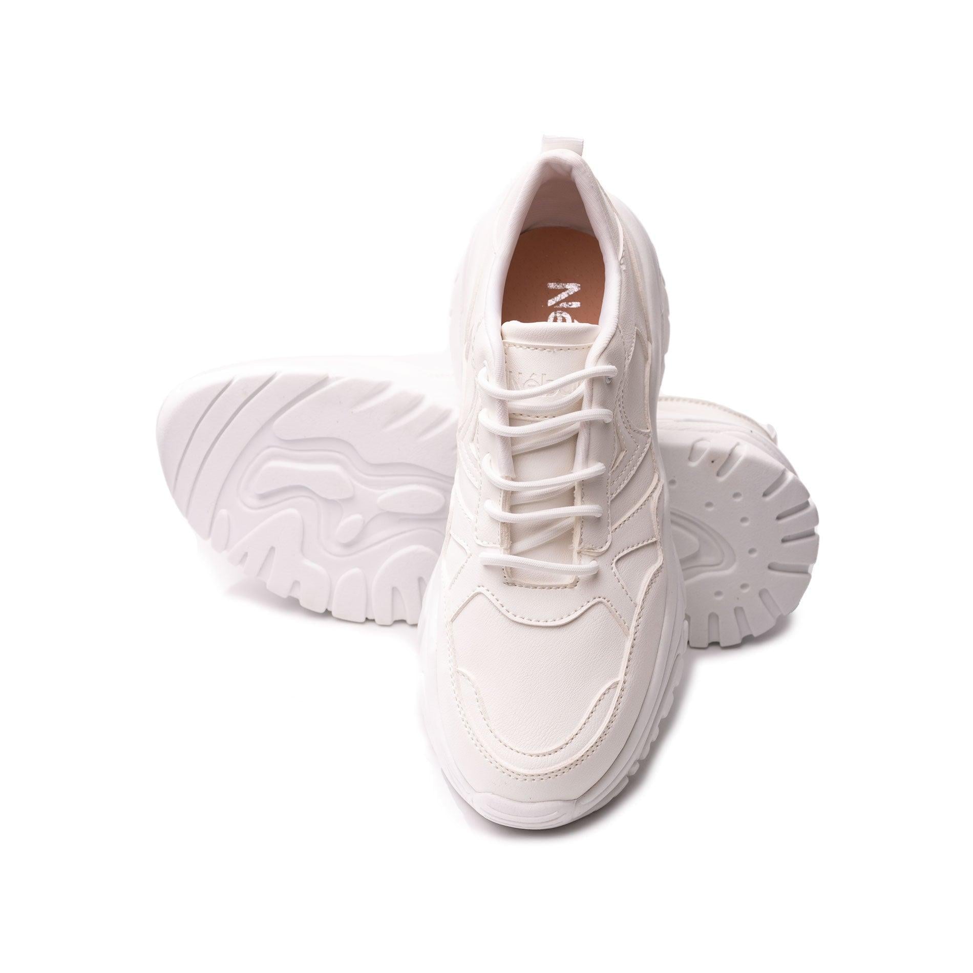 ZAPATILLAS URBANAS MUJER MILAN BLANCO - 3