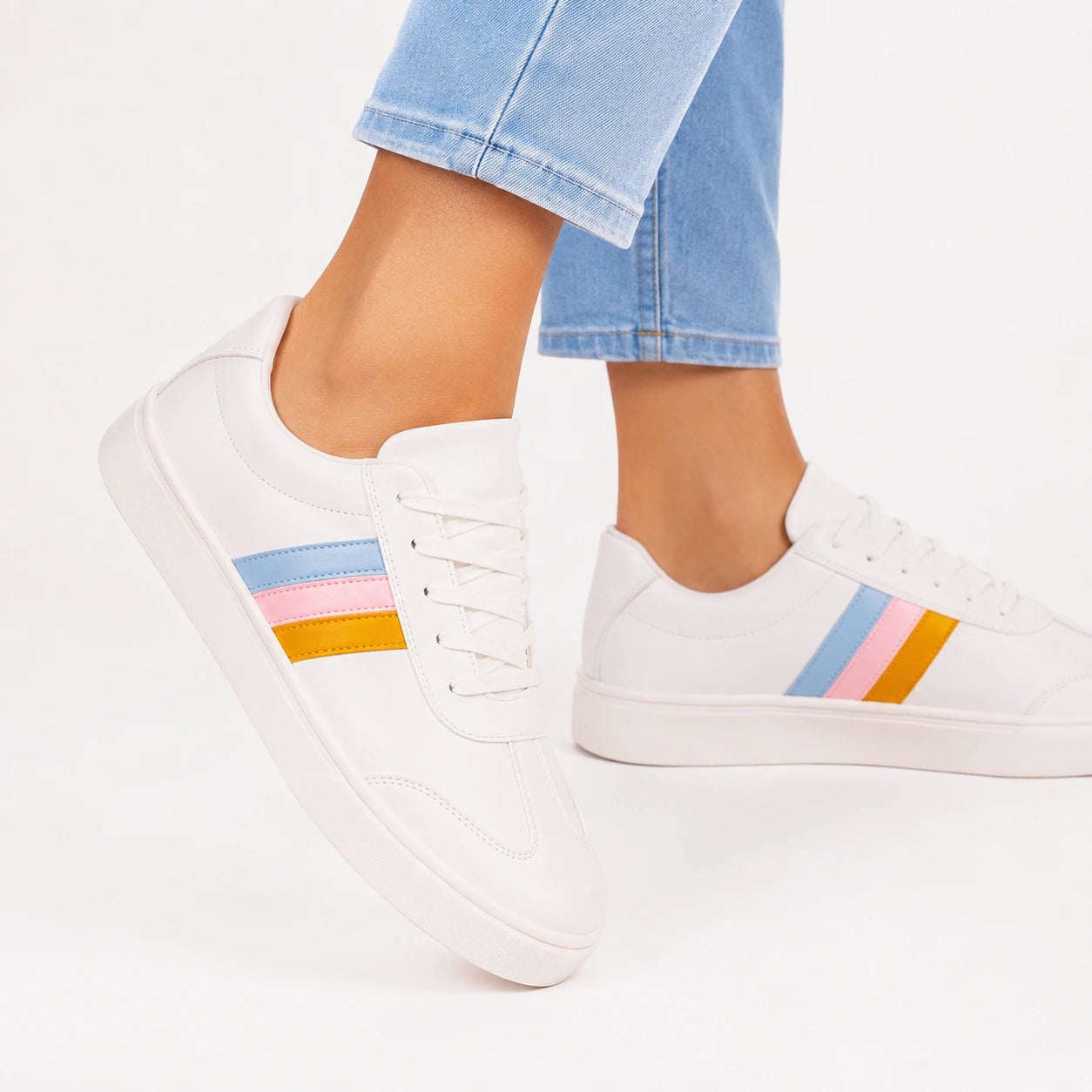 ZAPATILLAS URBANAS MUJER VENECIA ROSADO - 1