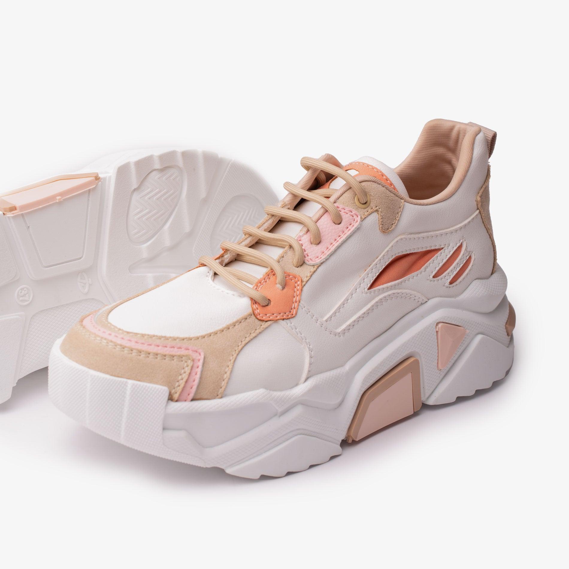 ZAPATILLAS URBANAS MUJER PERTH BEIGE - 2