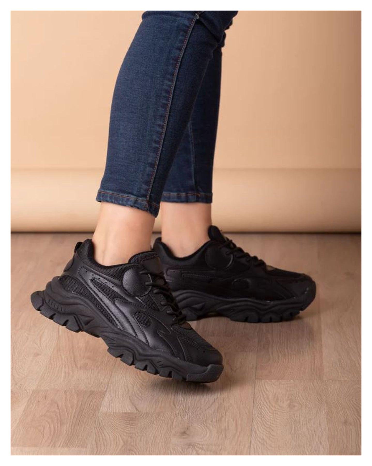 ZAPATILLAS URBANAS MUJER BAYONA NEGRO - 3
