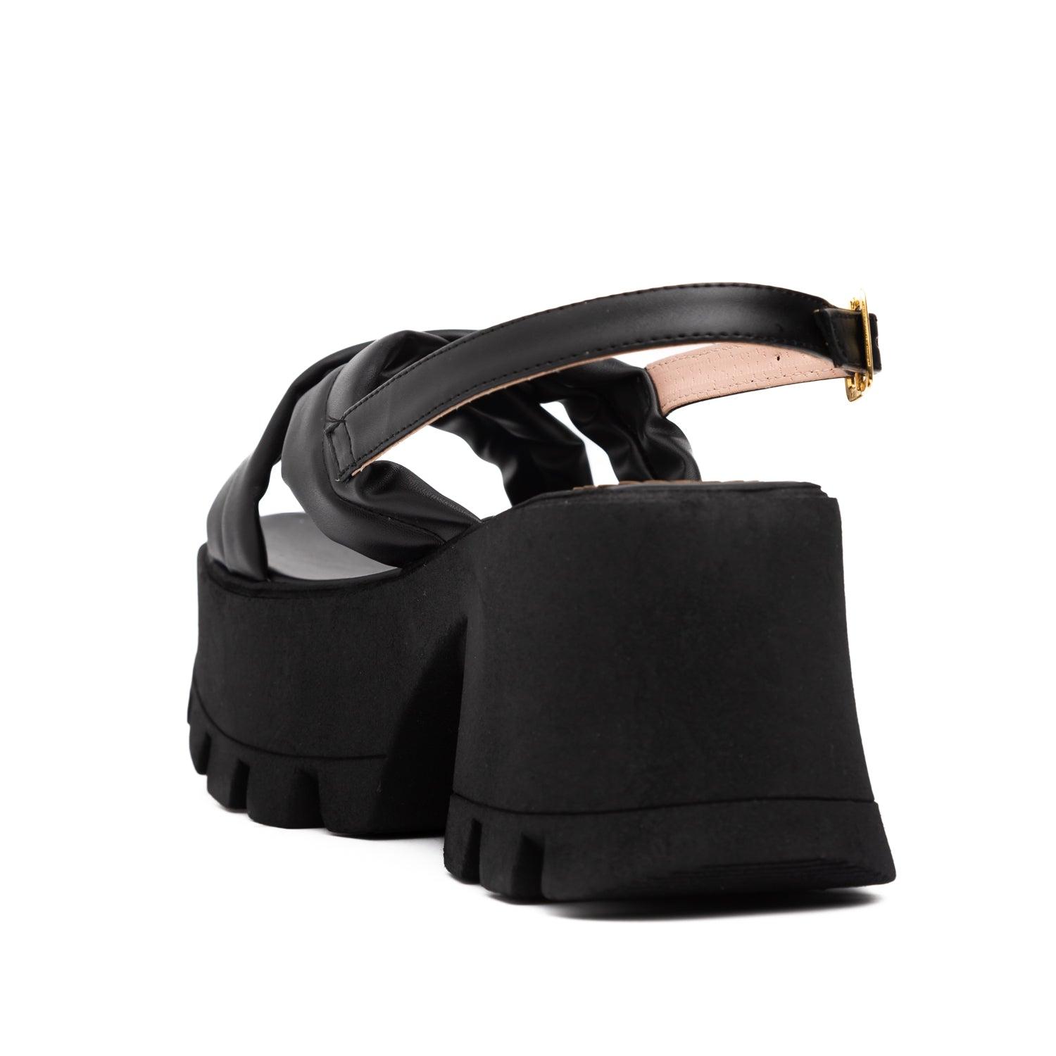 SANDALIAS CASUALES MUJER PLEYADES NEGRO - 6