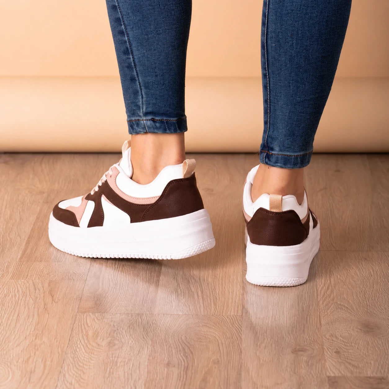 ZAPATILLAS URBANAS MUJER RUAN MARRON - 6