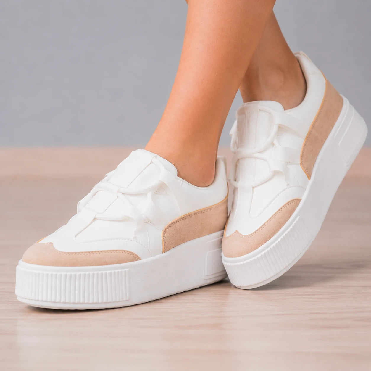 ZAPATILLAS URBANAS MUJER RUMANIA BLANCO - 5