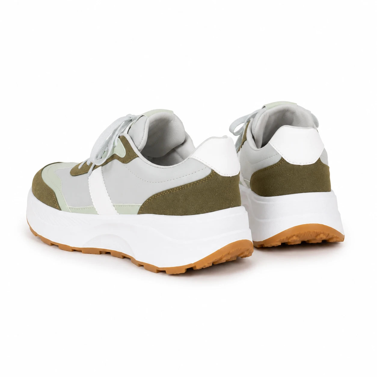 ZAPATILLAS URBANAS MUJER BERZOBIT VERDE - 4