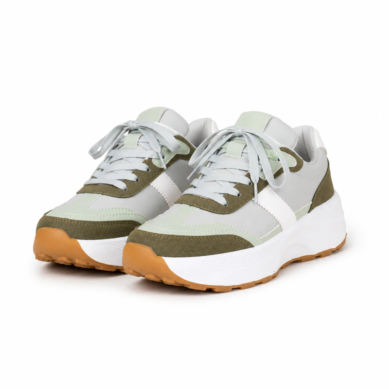 ZAPATILLAS URBANAS MUJER BERZOBIT VERDE - 5