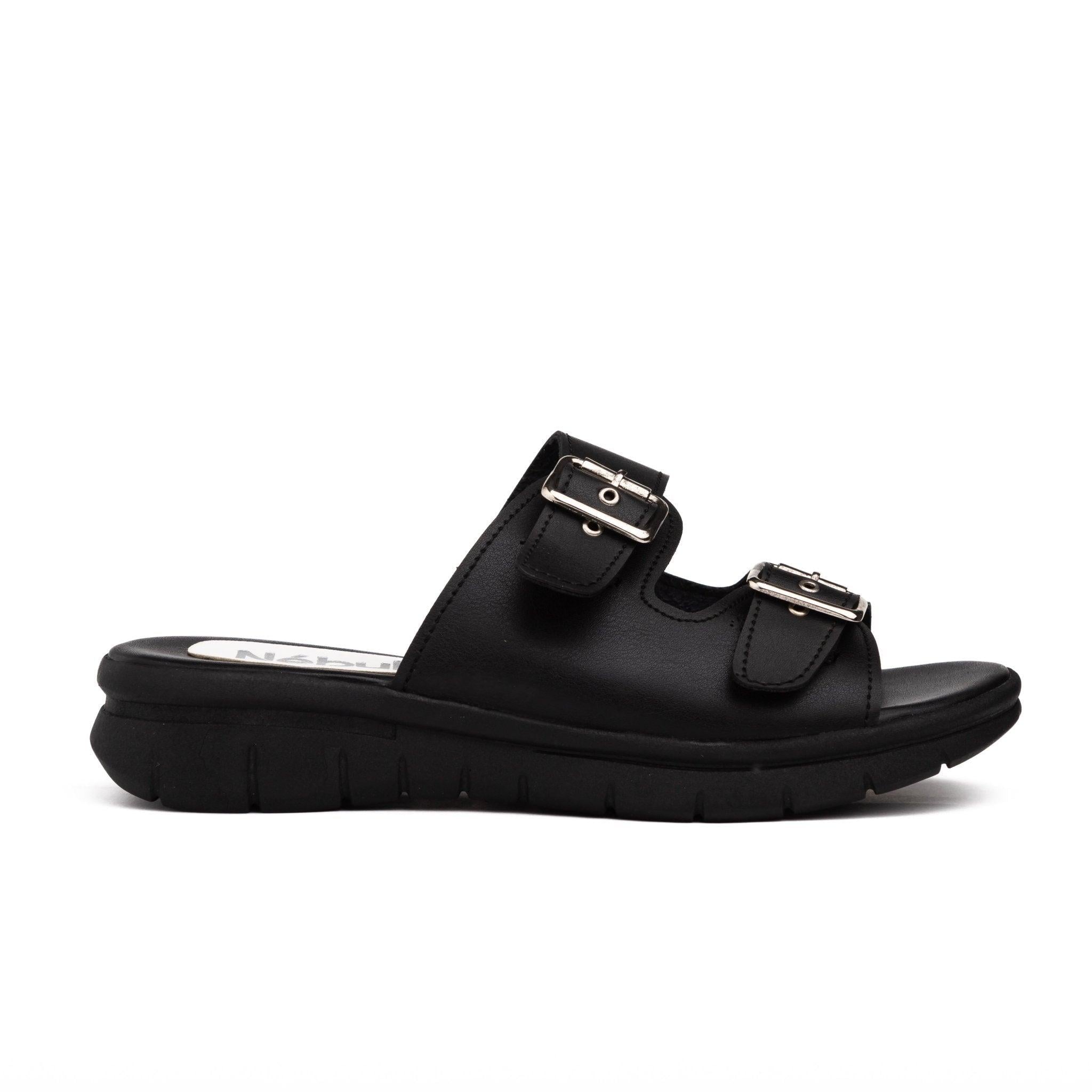 SANDALIAS CASUALES MUJER GLITZ NEGRO - 4