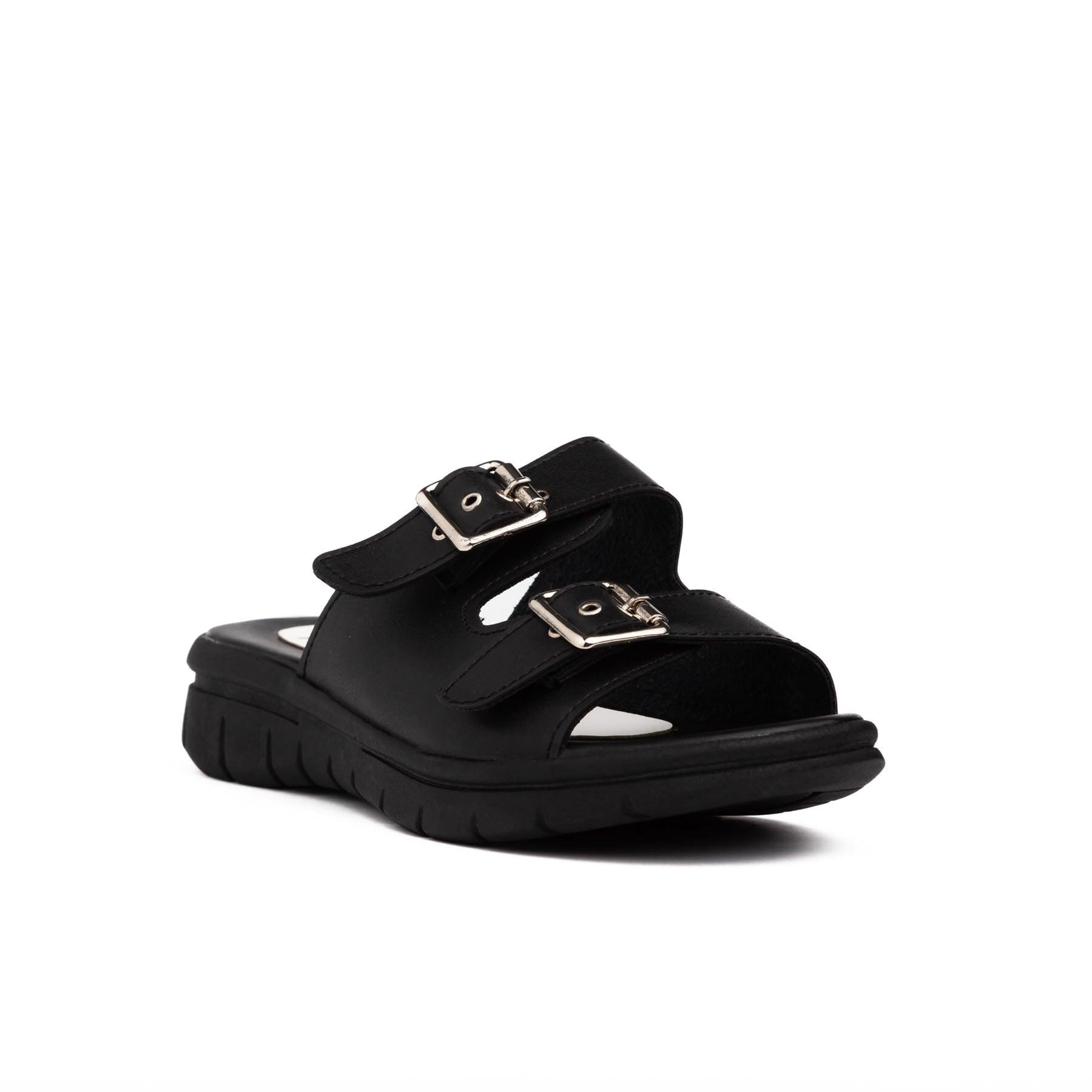 SANDALIAS CASUALES MUJER GLITZ NEGRO - 5