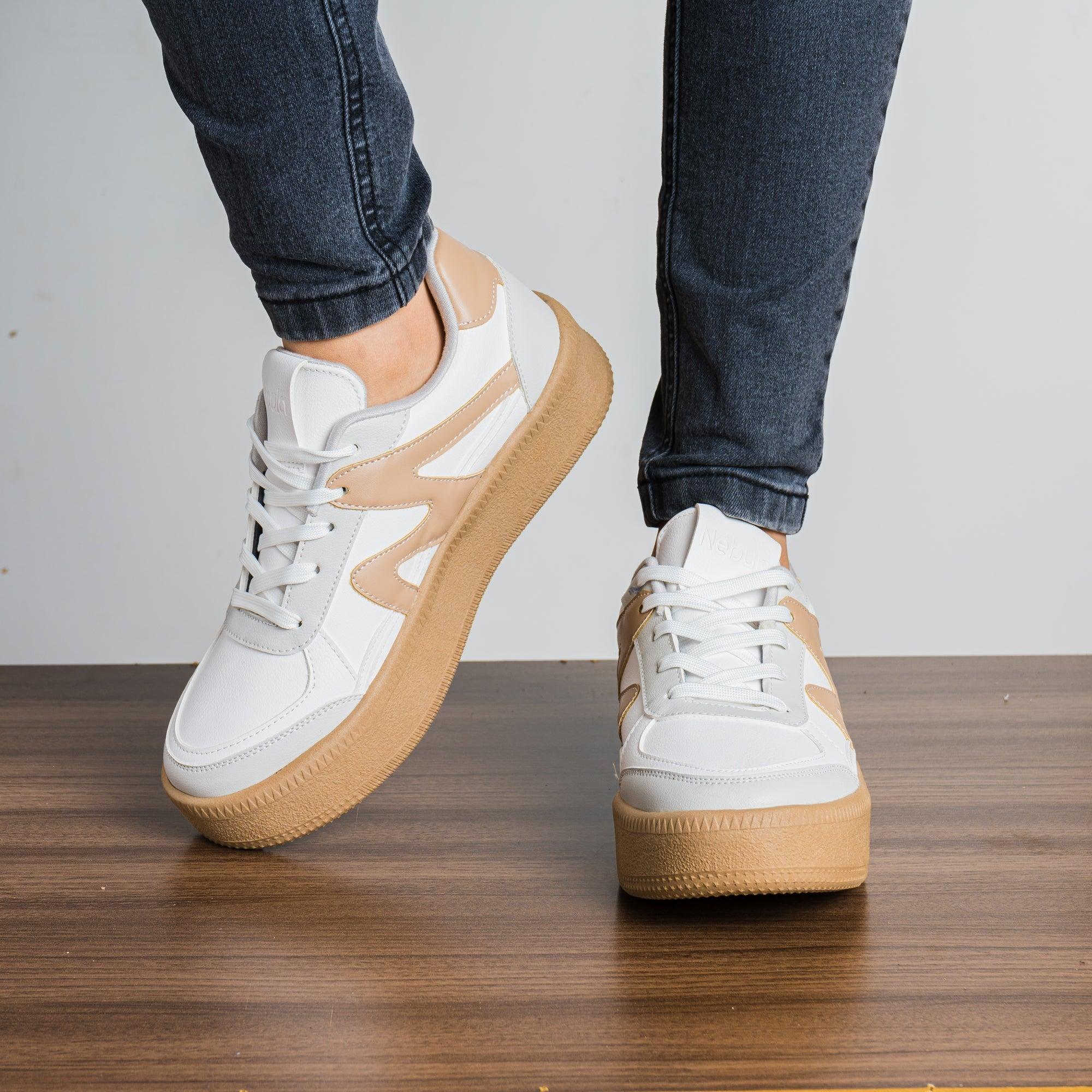 ZAPATILLAS URBANAS MUJER DINASTY BEIGE - 2