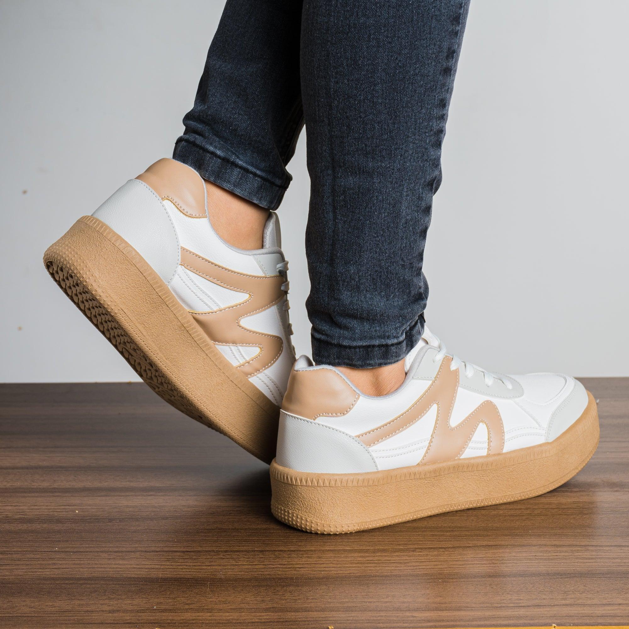 ZAPATILLAS URBANAS MUJER DINASTY BEIGE - 3