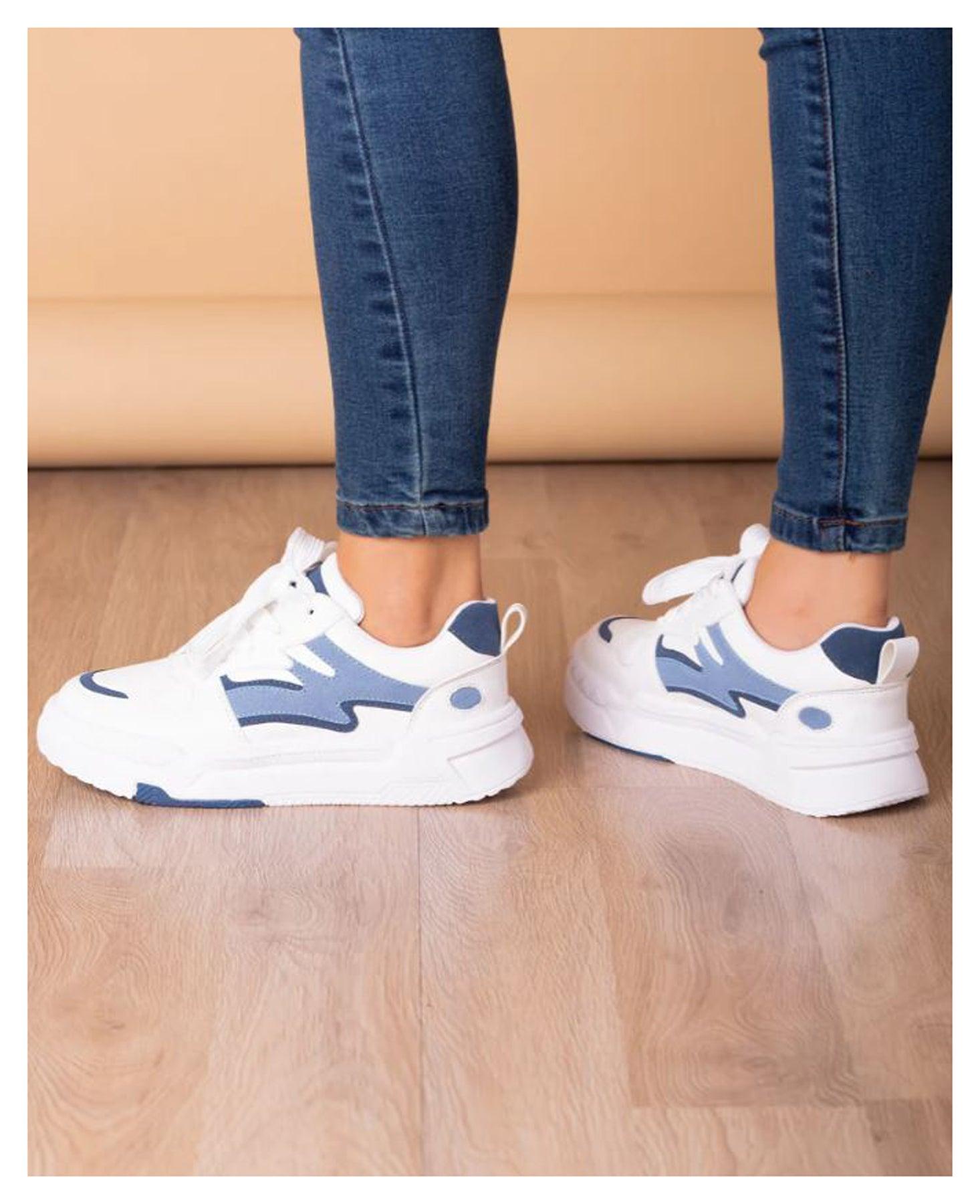 ZAPATILLAS URBANAS MUJER TROYES CELESTE - 3